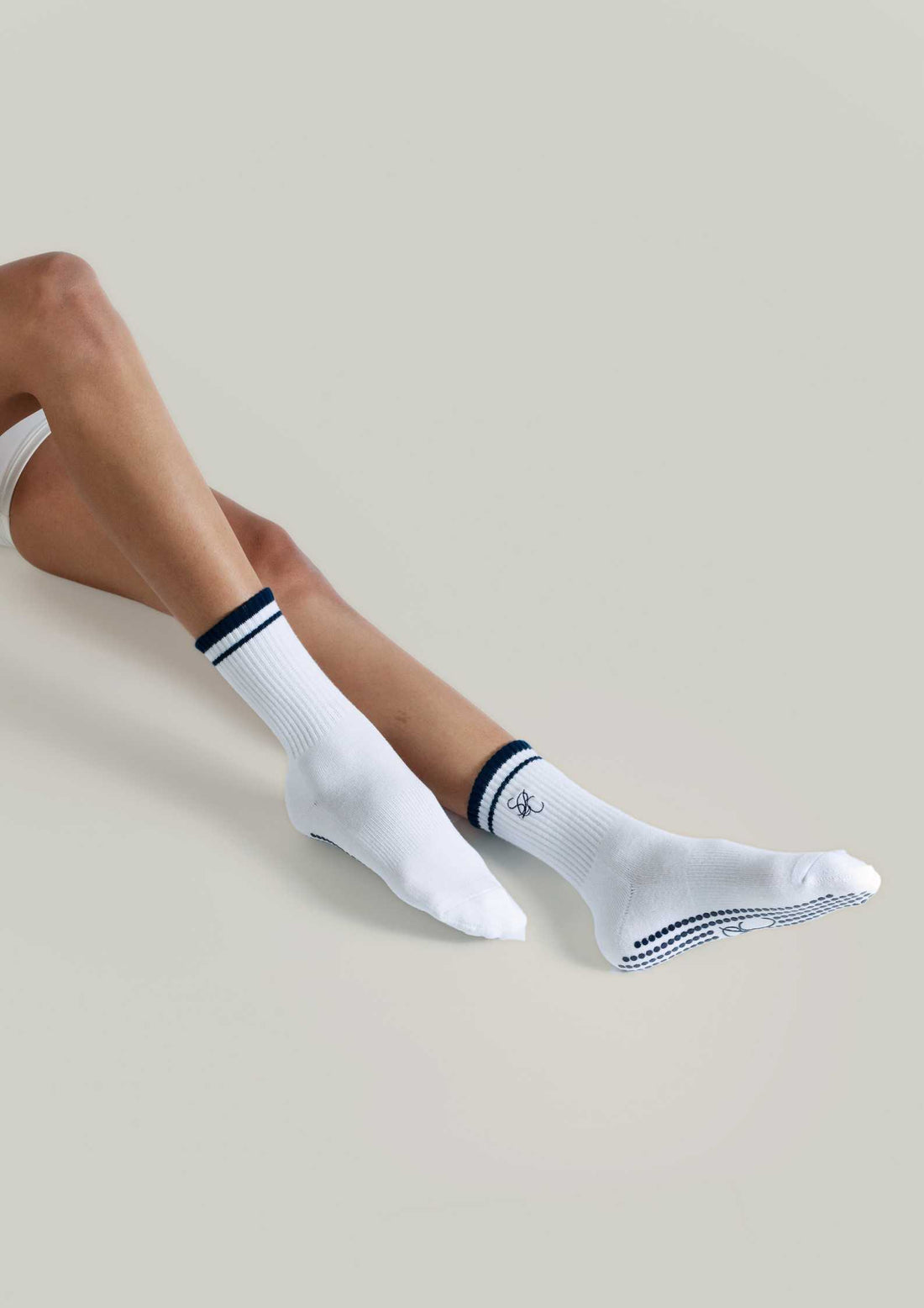 Pilates Grip Socks in Opal