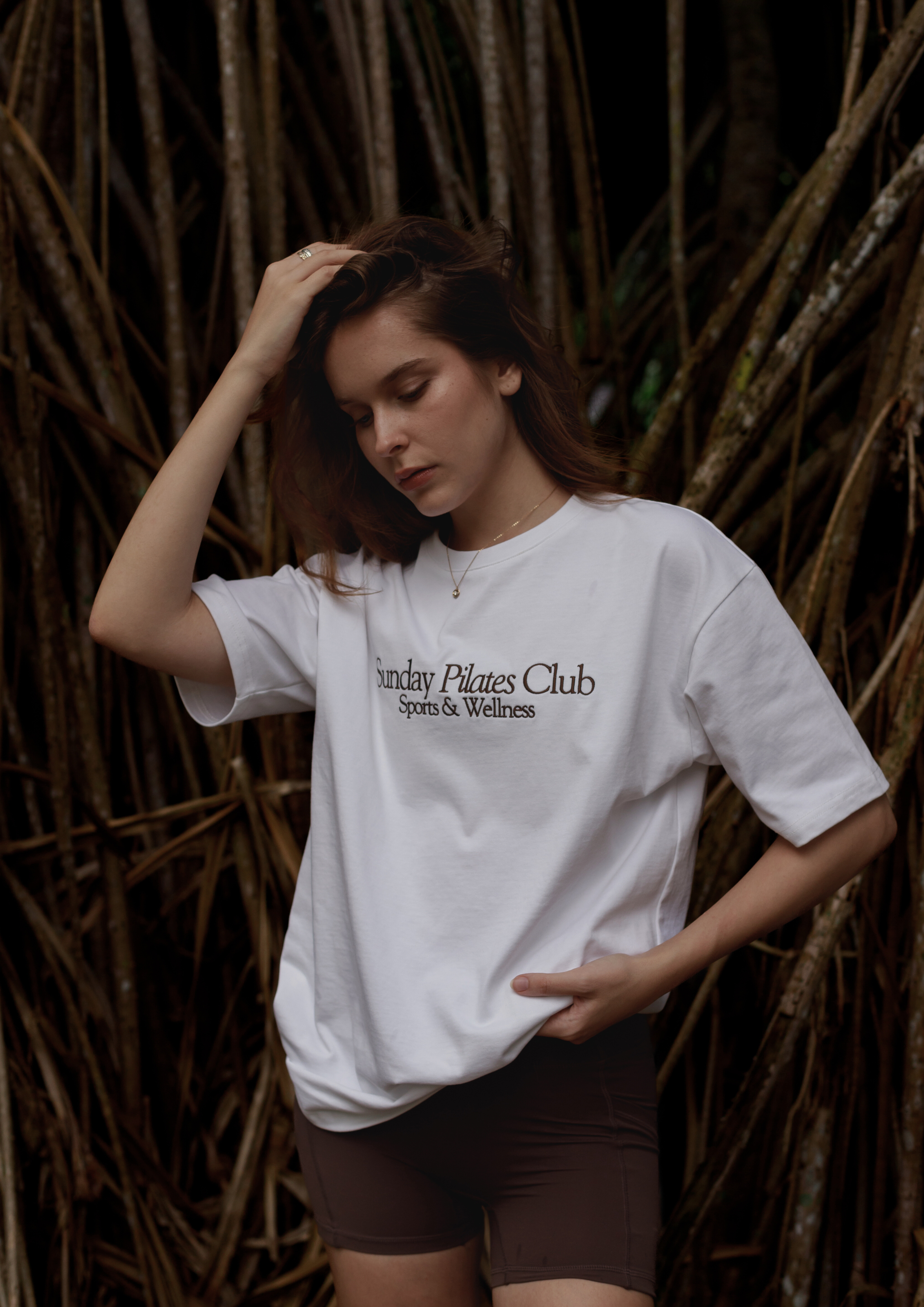 Wellness T-shirt in Chalk