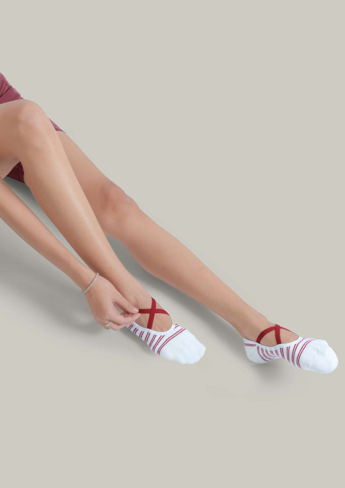 Blind Christmas Pilates Ballet Grip Socks Pack