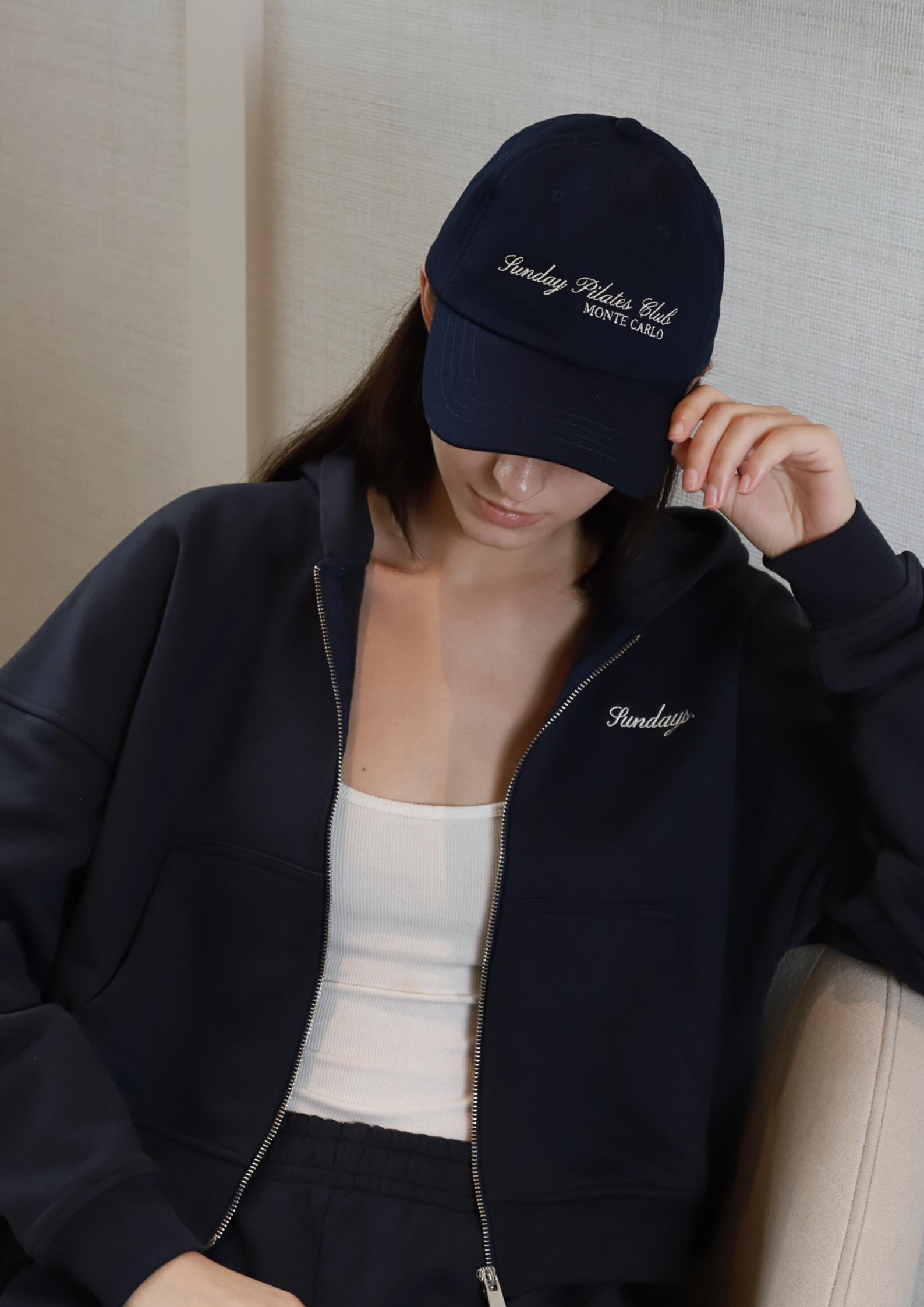 Sundays At Monaco Cotton Cap in Royale Blue