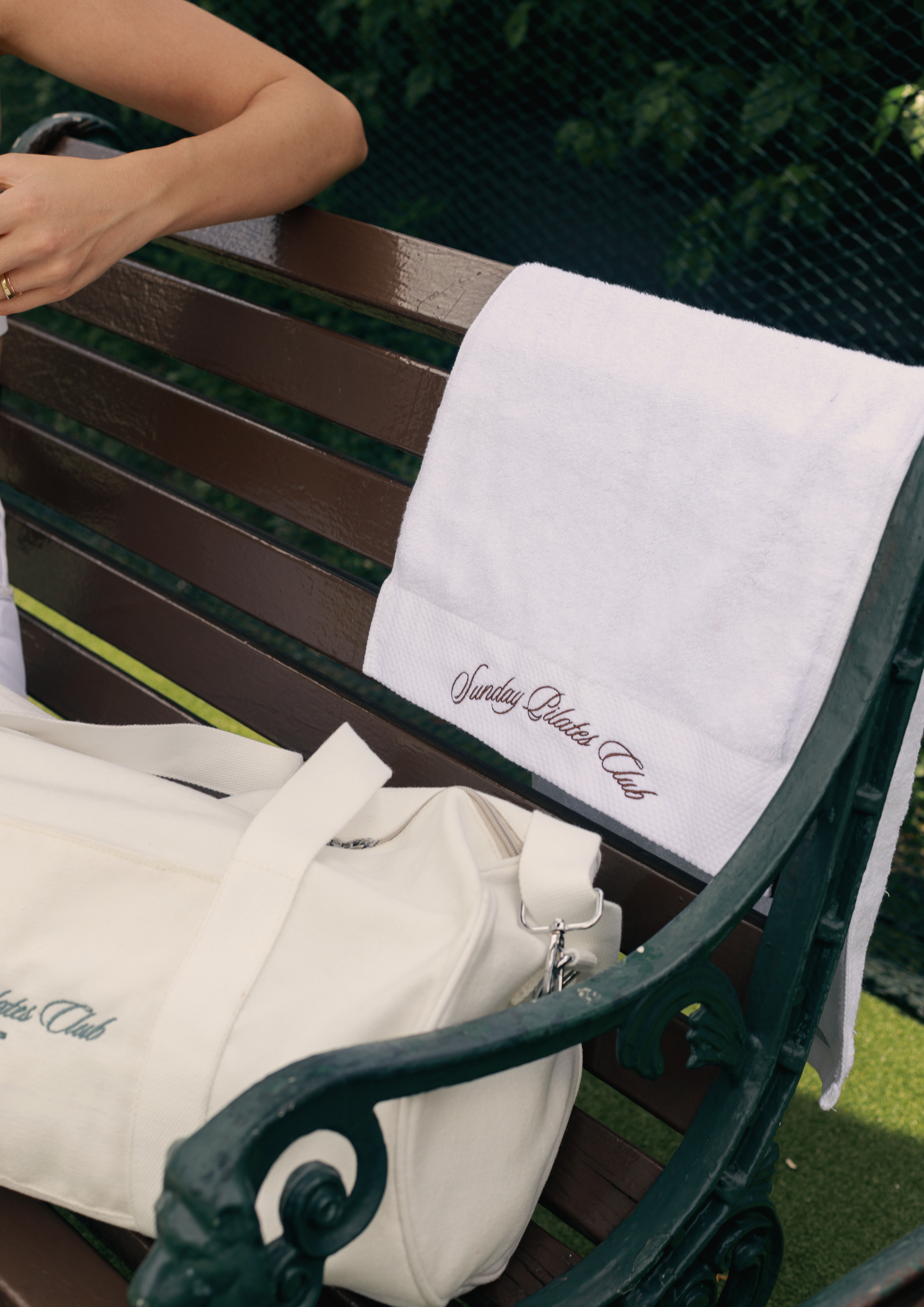 Sundays at Wimbledon Canvas Duffel Bag