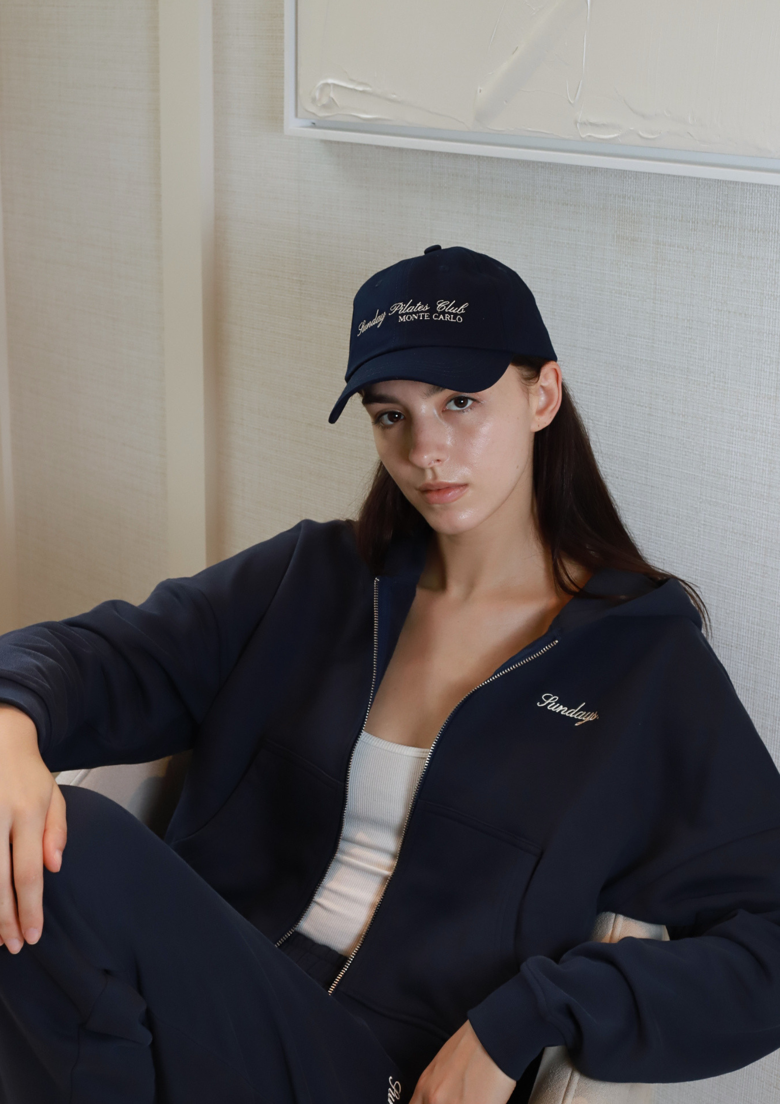 Sundays At Monaco Cotton Cap in Royale Blue