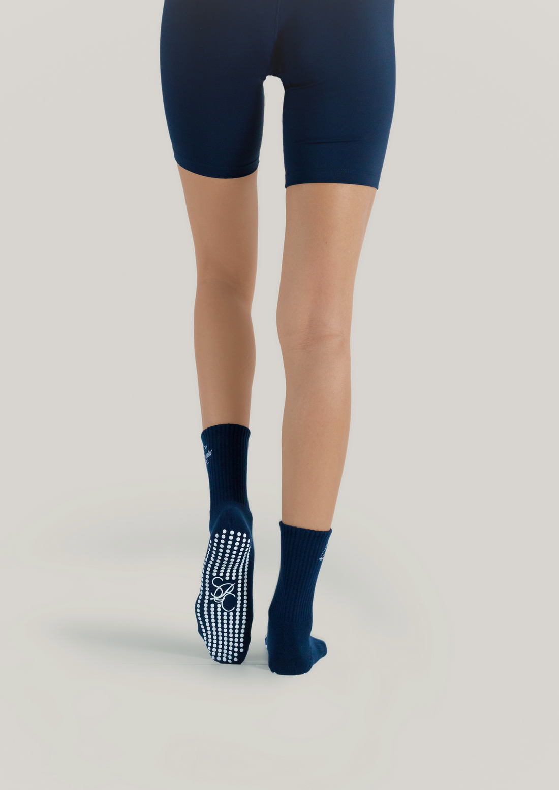 Pilates Grip Socks in Deep Ocean