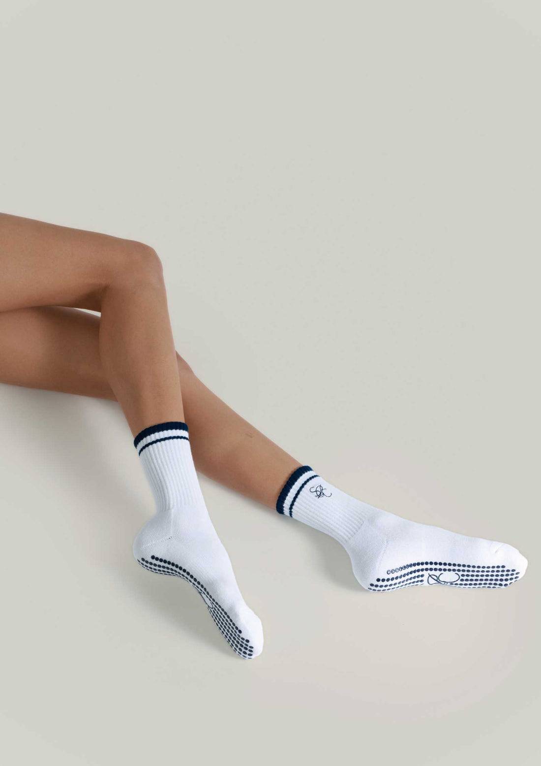 Pilates Grip Socks in Opal