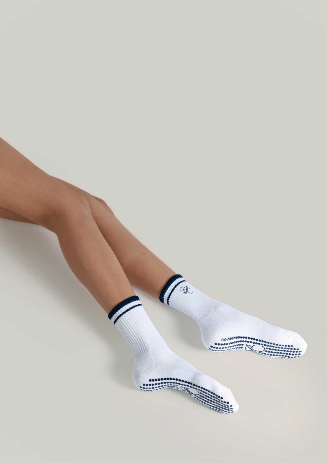 Pilates Grip Socks in Opal