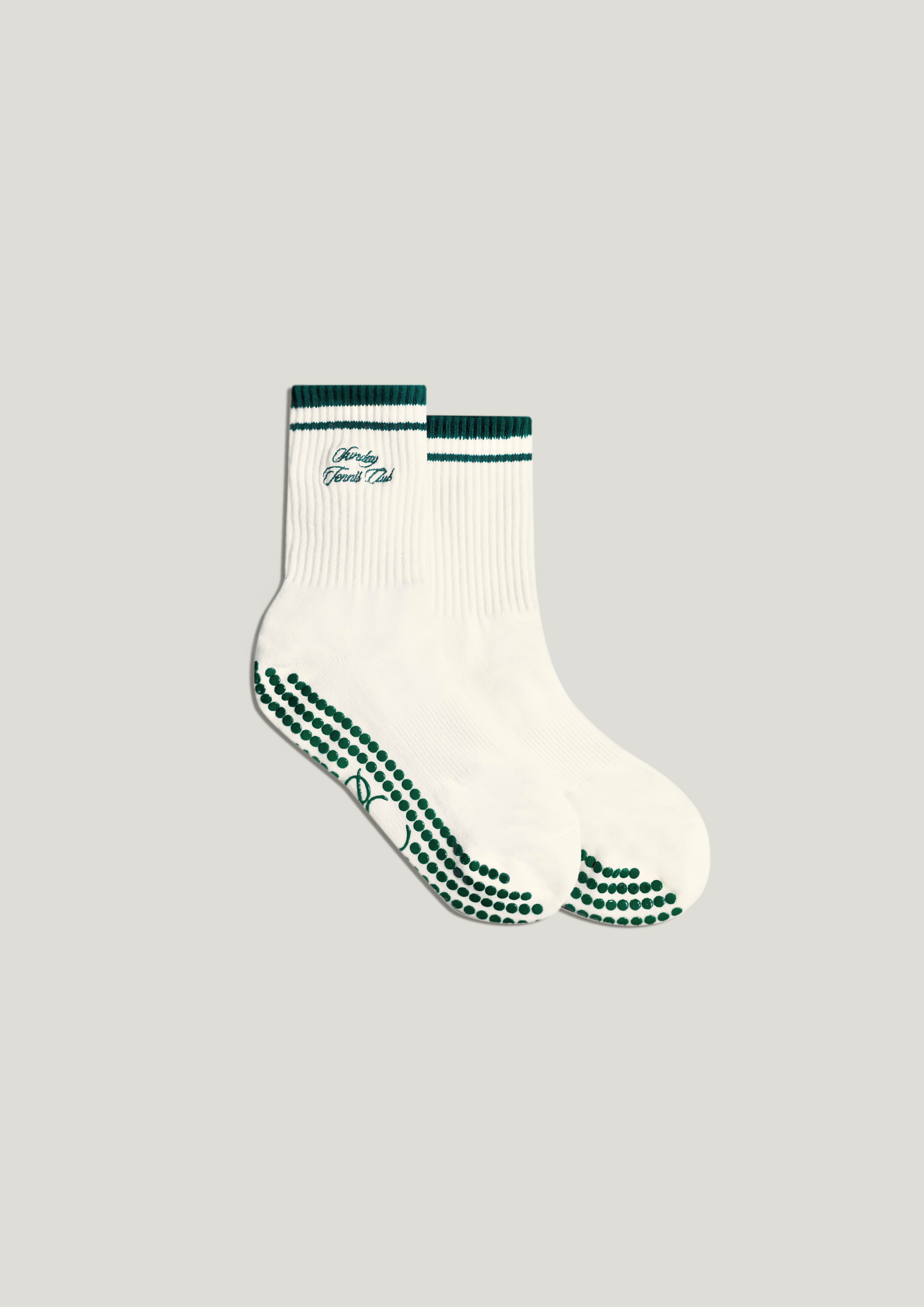 Pilates Grip Socks in Alabaster