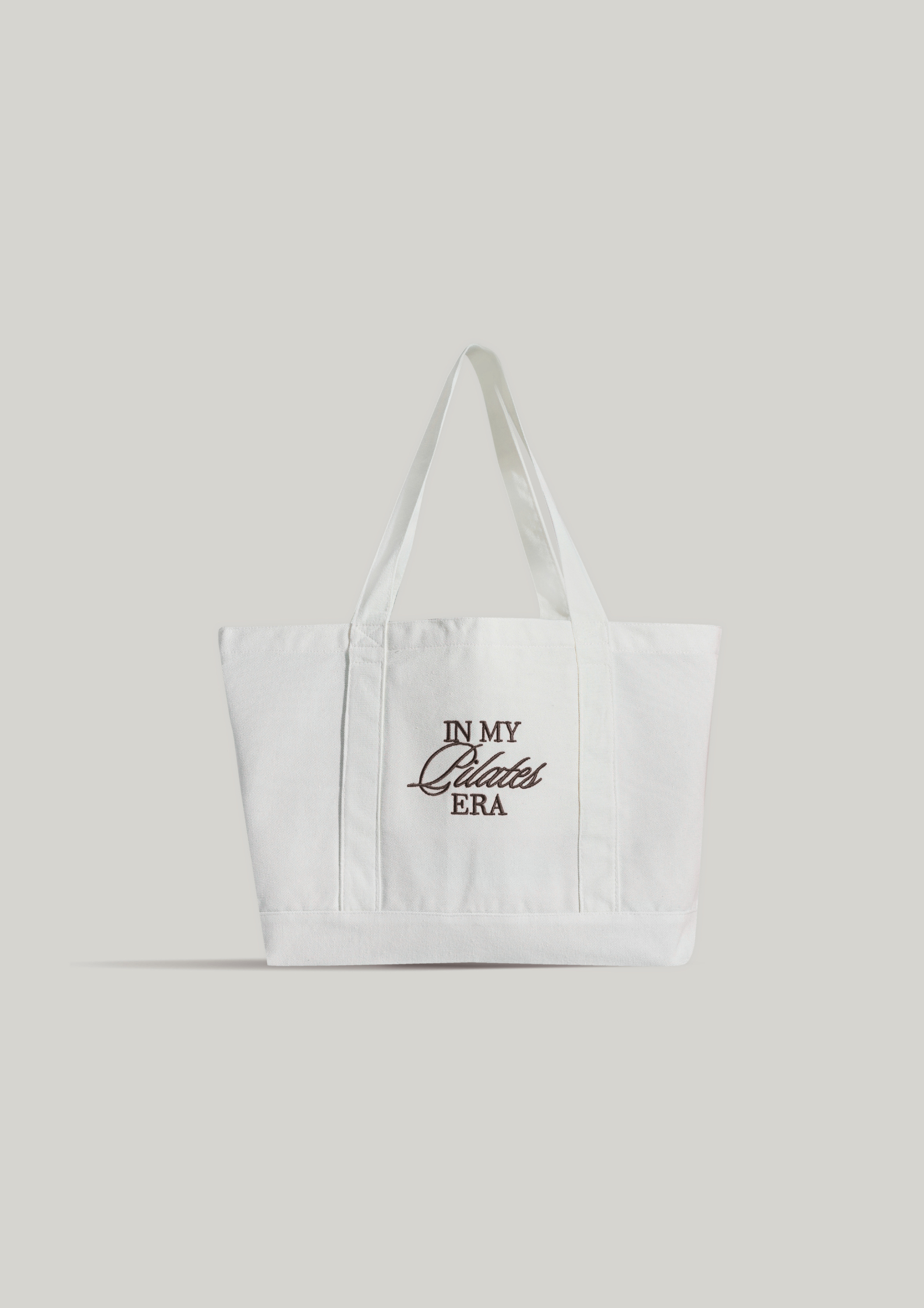 Sundays At Monaco Cotton Canvas Tote Bag