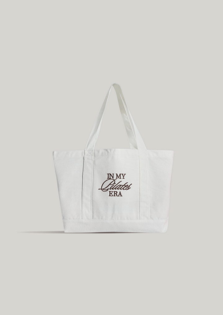 Sundays At Monaco Cotton Canvas Tote Bag