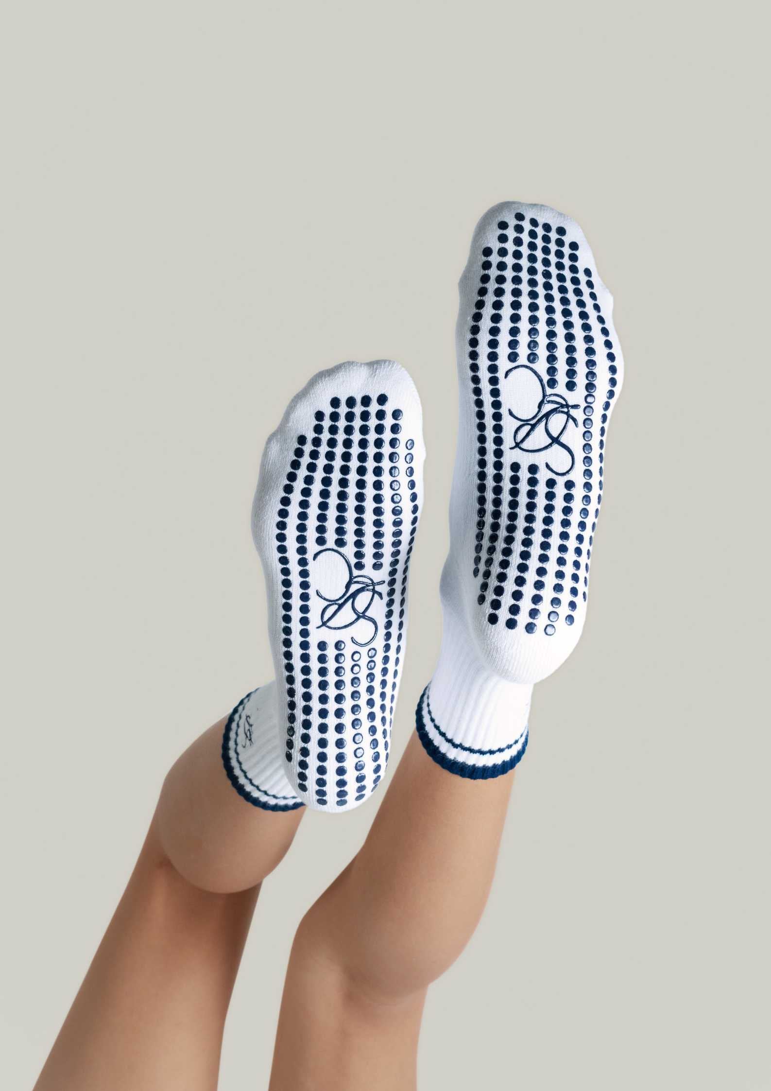 Pilates Grip Socks in Opal