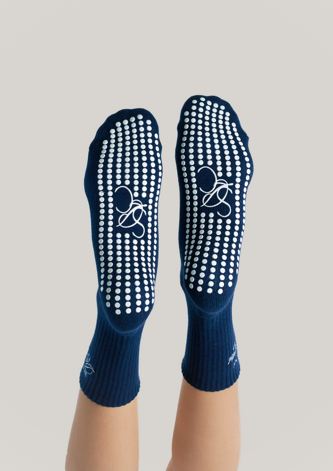 Pilates Grip Socks in Deep Ocean