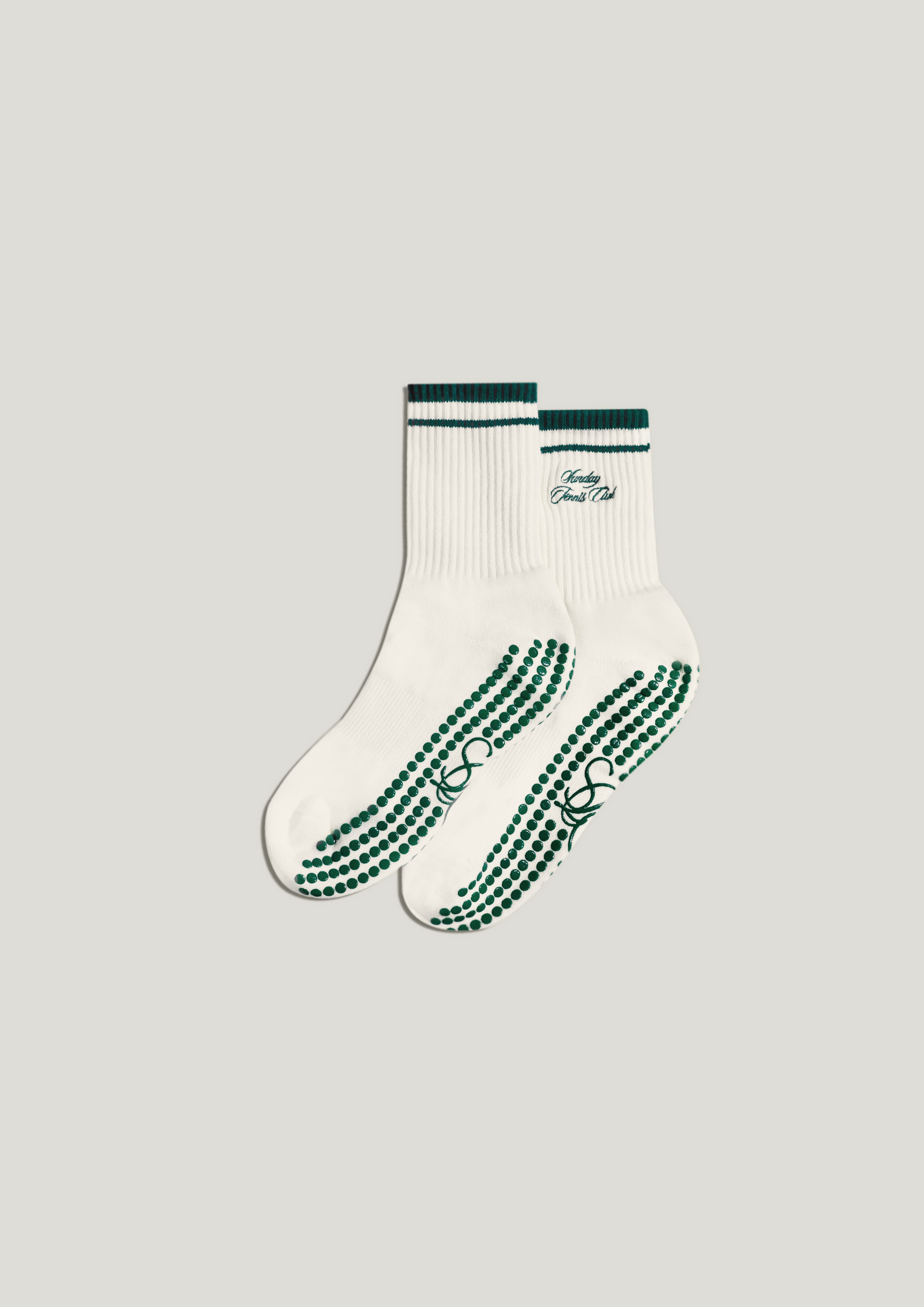 Pilates Grip Socks in Alabaster