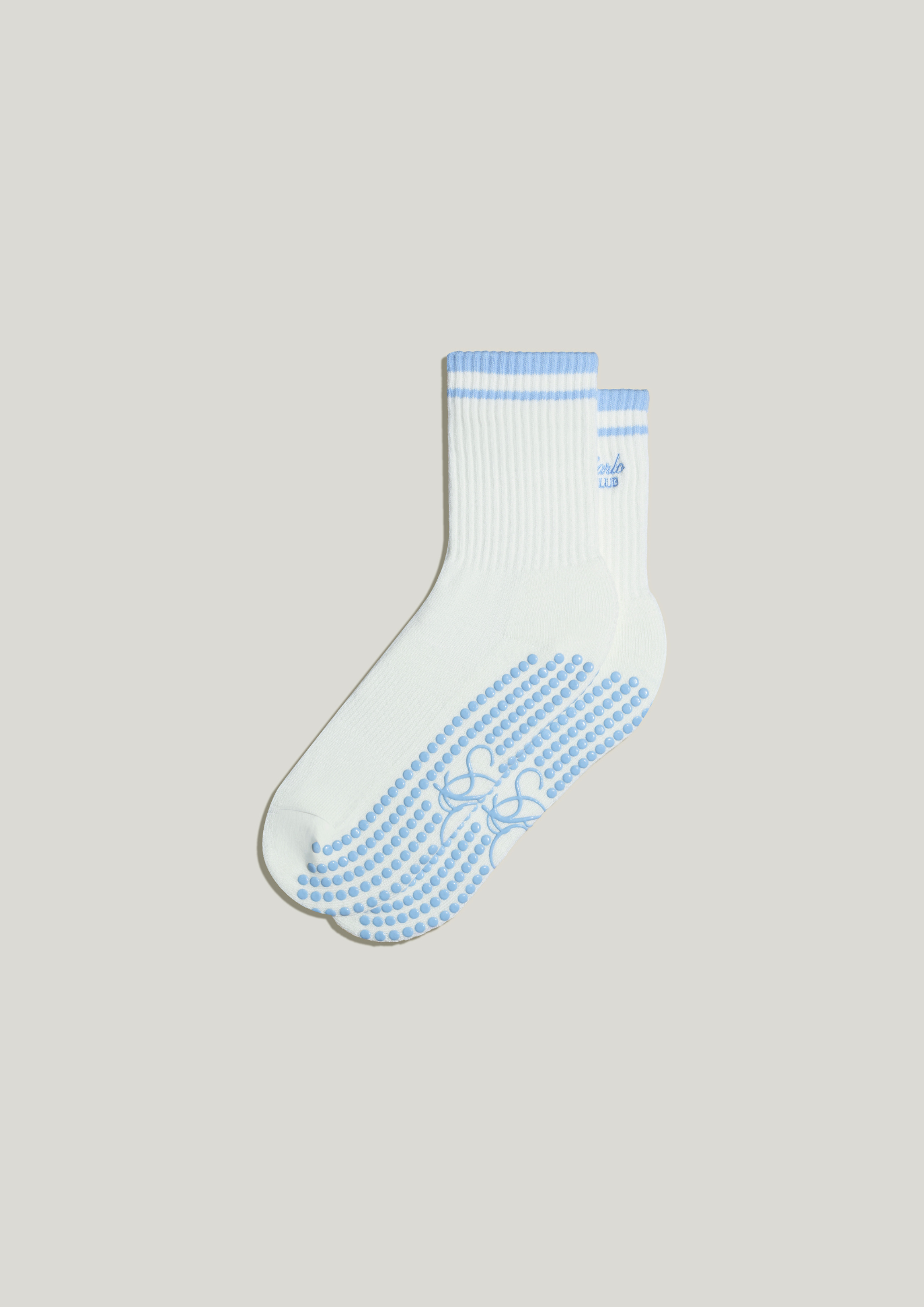 Pilates Grip Socks in Linen