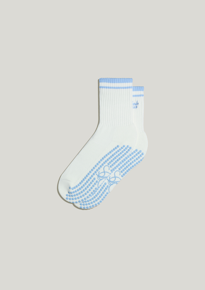 Pilates Grip Socks in Linen