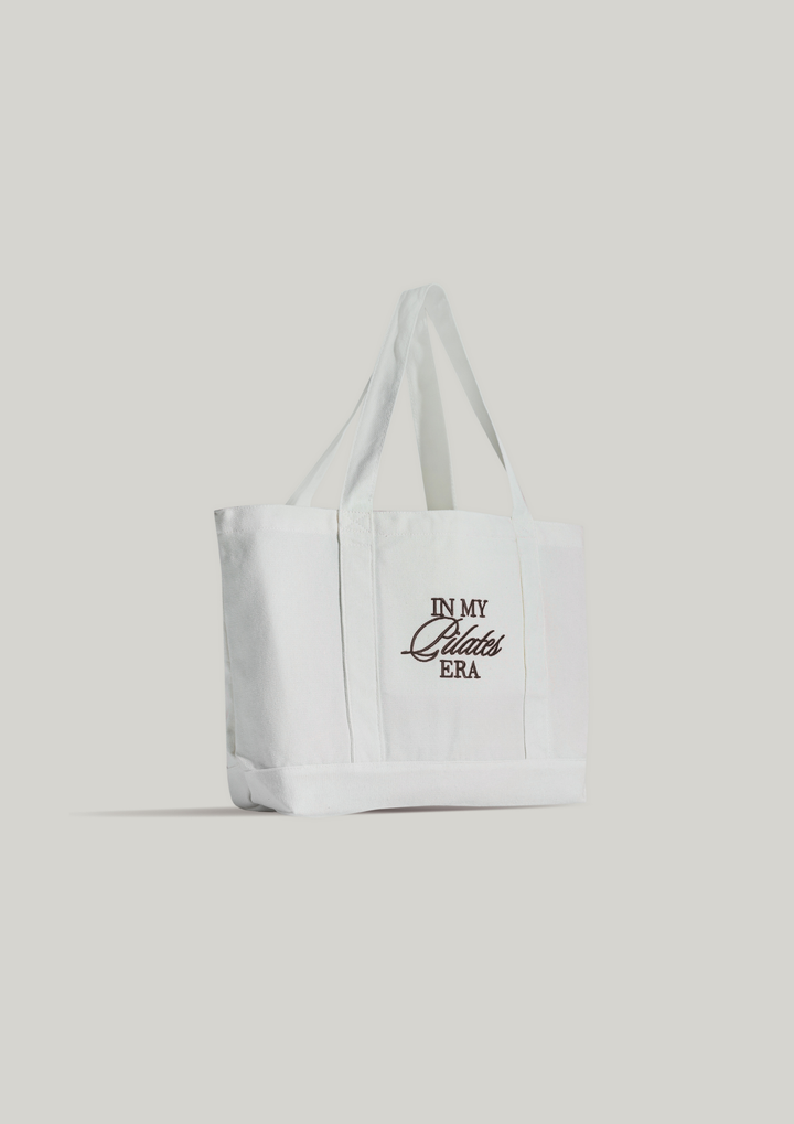Sundays At Monaco Cotton Canvas Tote Bag