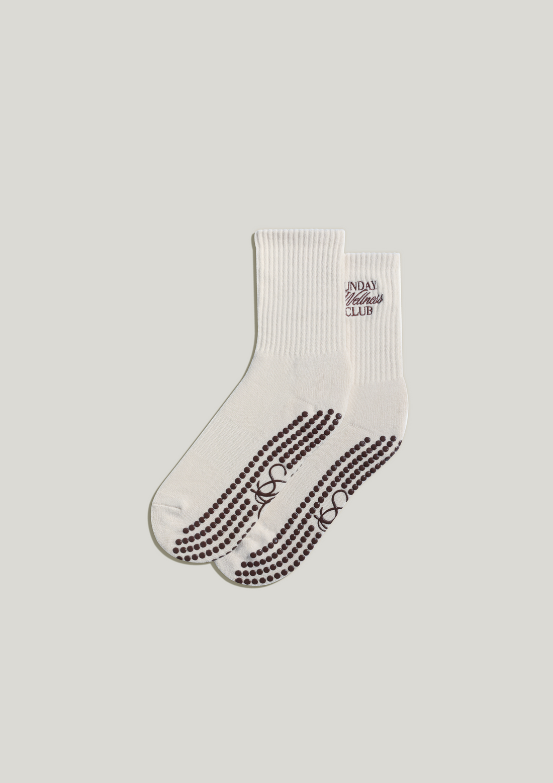 Pilates Grip Socks in Champagne