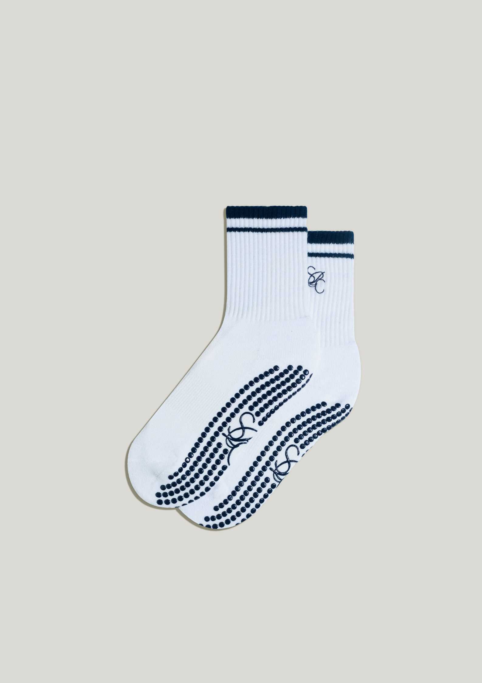 Pilates Grip Socks in Opal