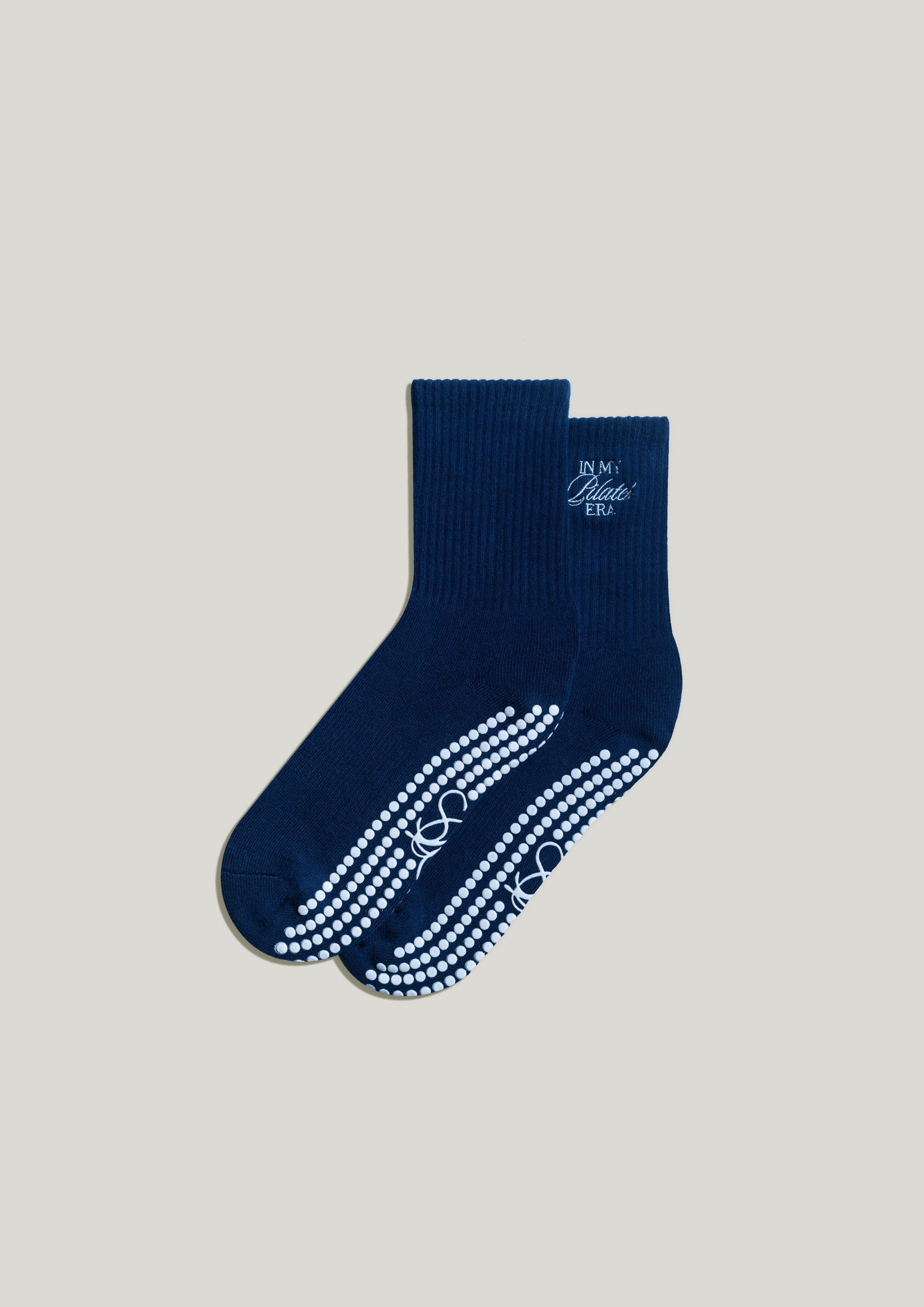 Pilates Grip Socks in Deep Ocean