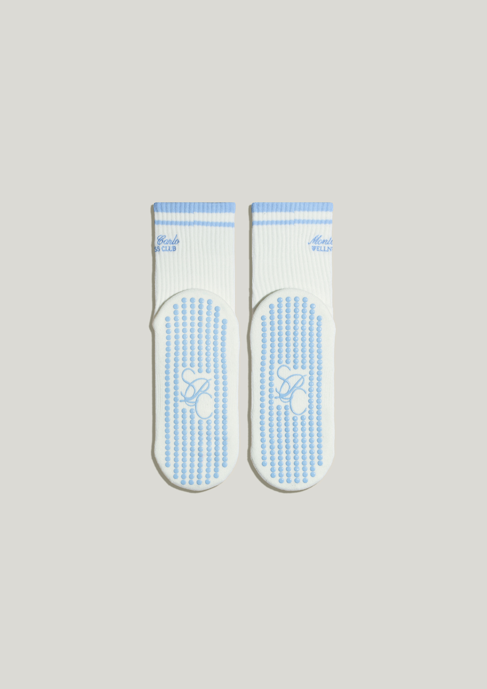 Pilates Grip Socks in Linen