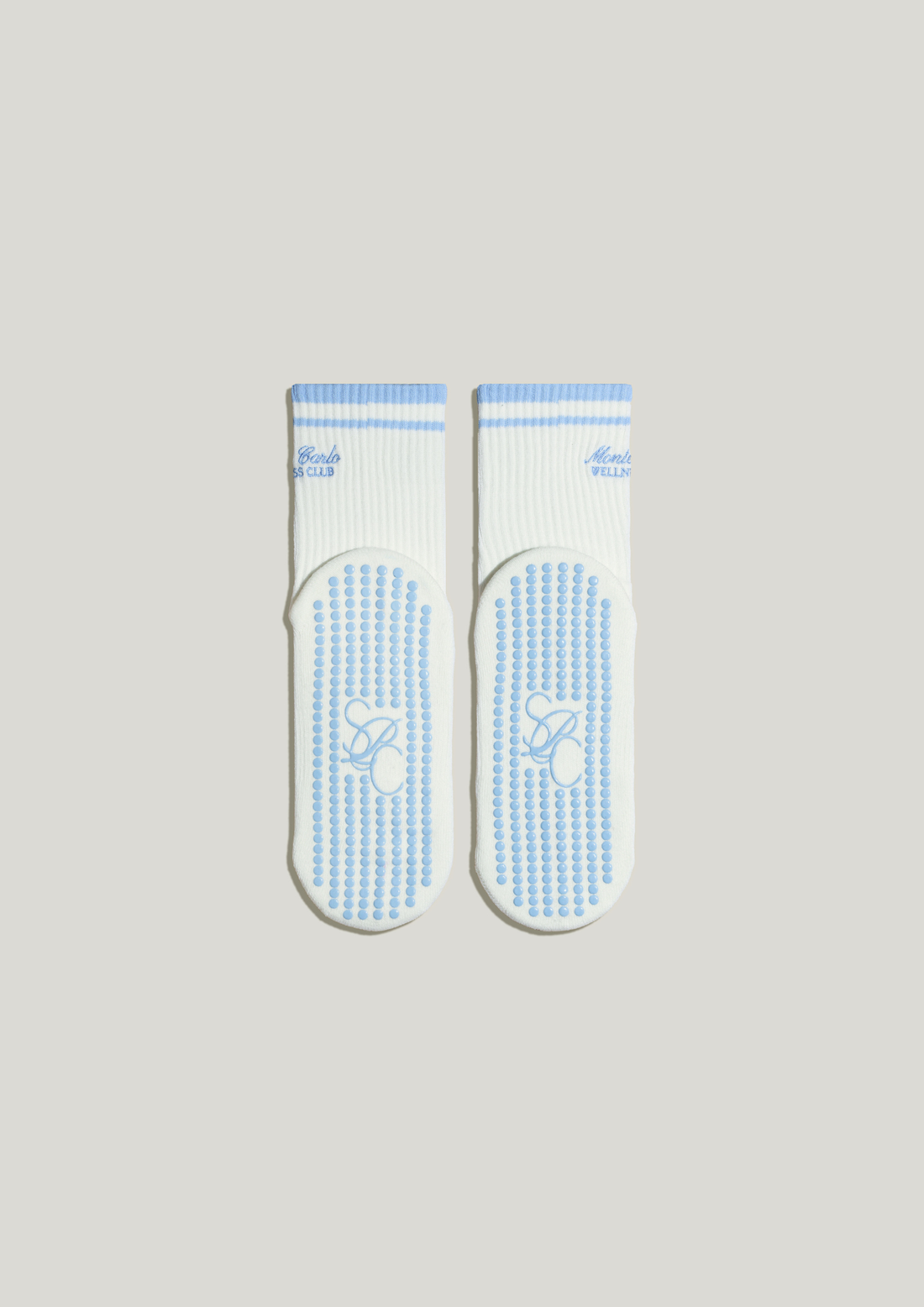 Pilates Grip Socks in Linen