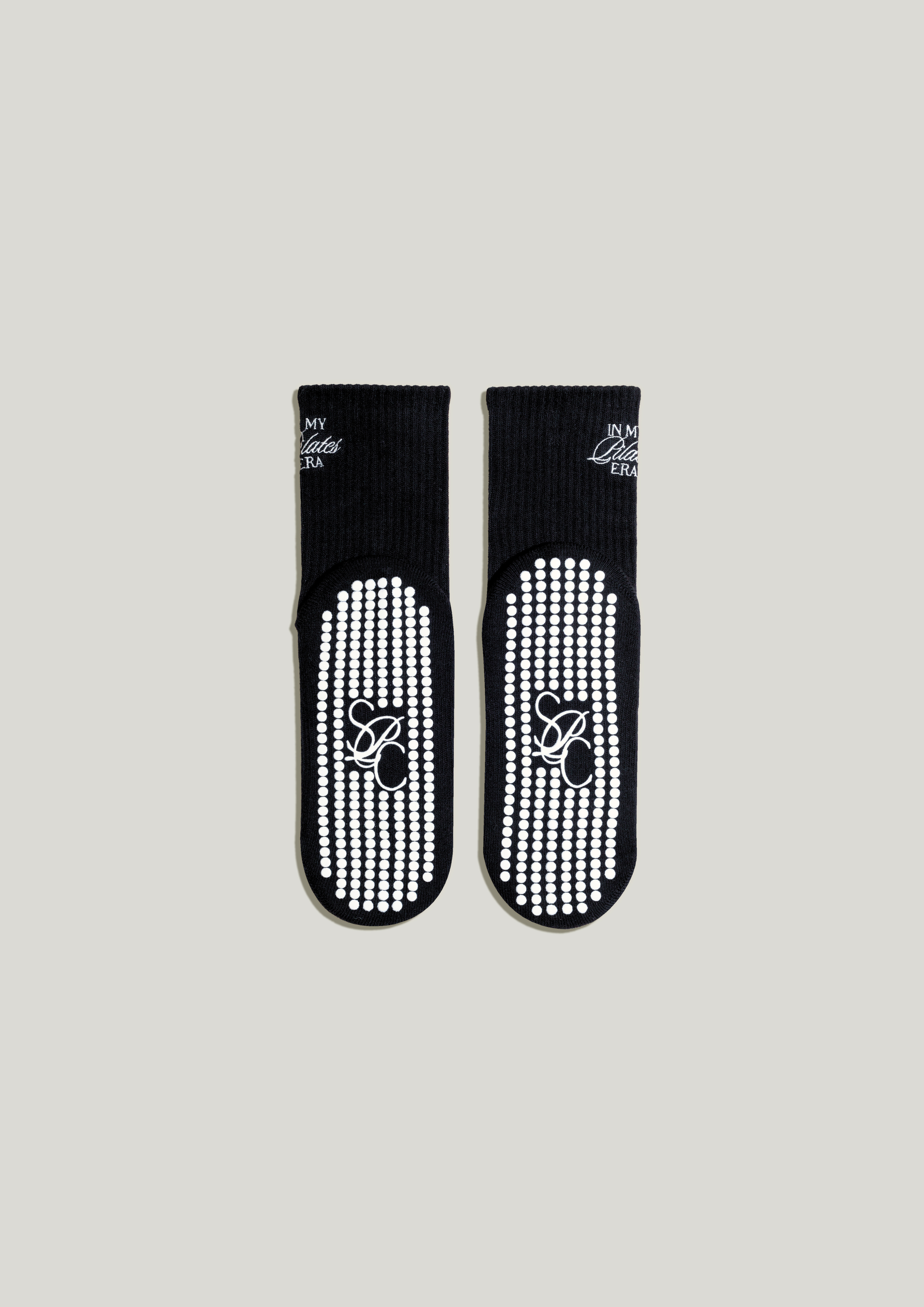 Pilates Grip Socks in Noir