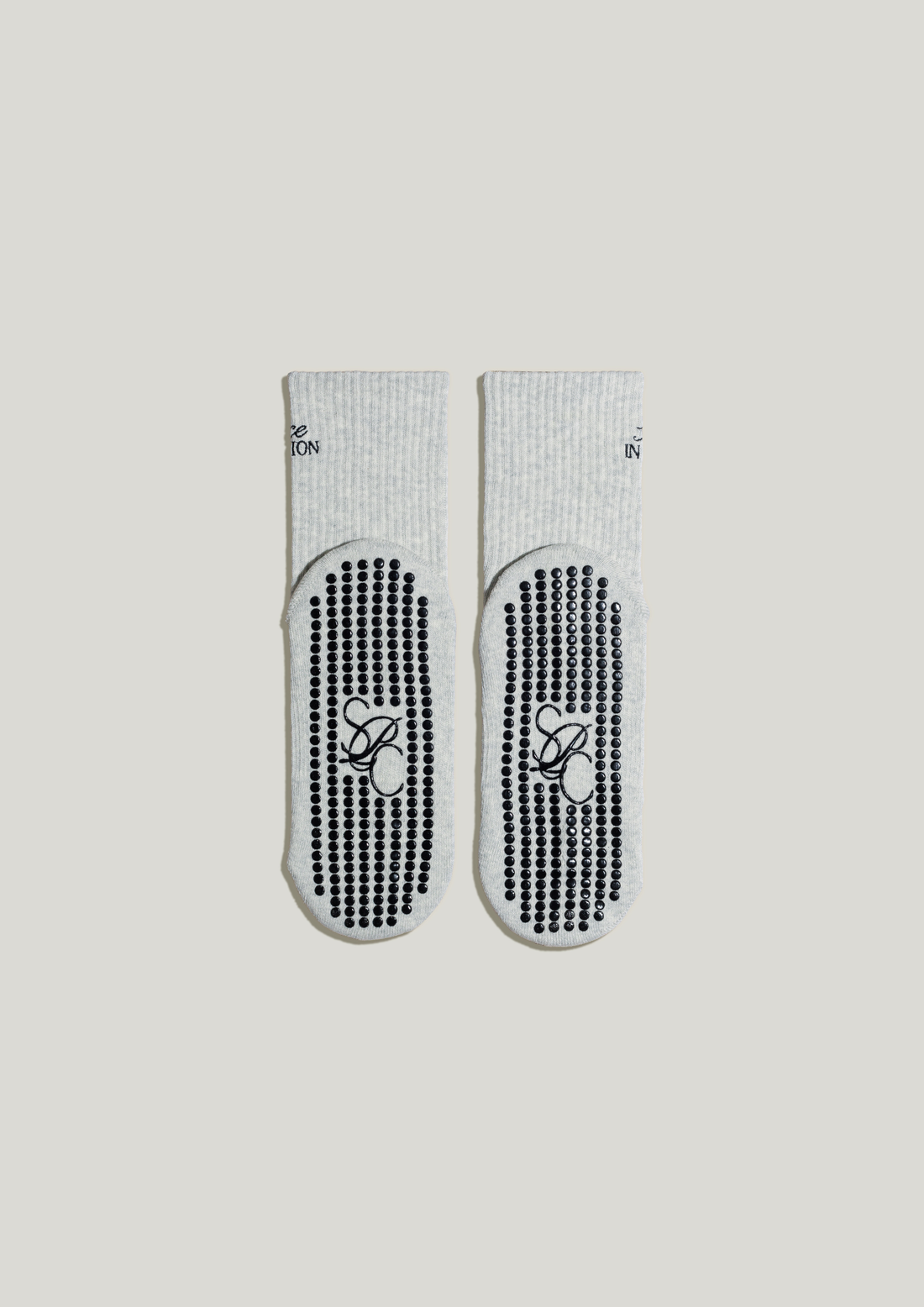 Pilates Grip Socks in Slate