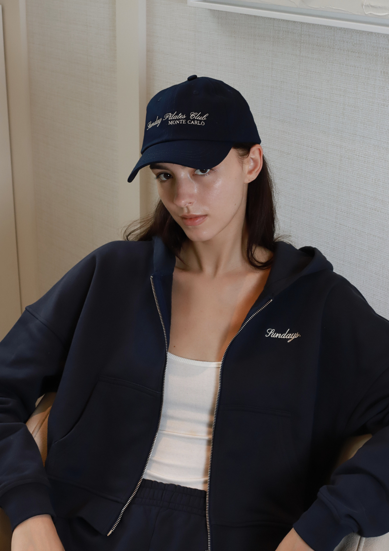 Sundays At Monaco Cotton Cap in Royale Blue