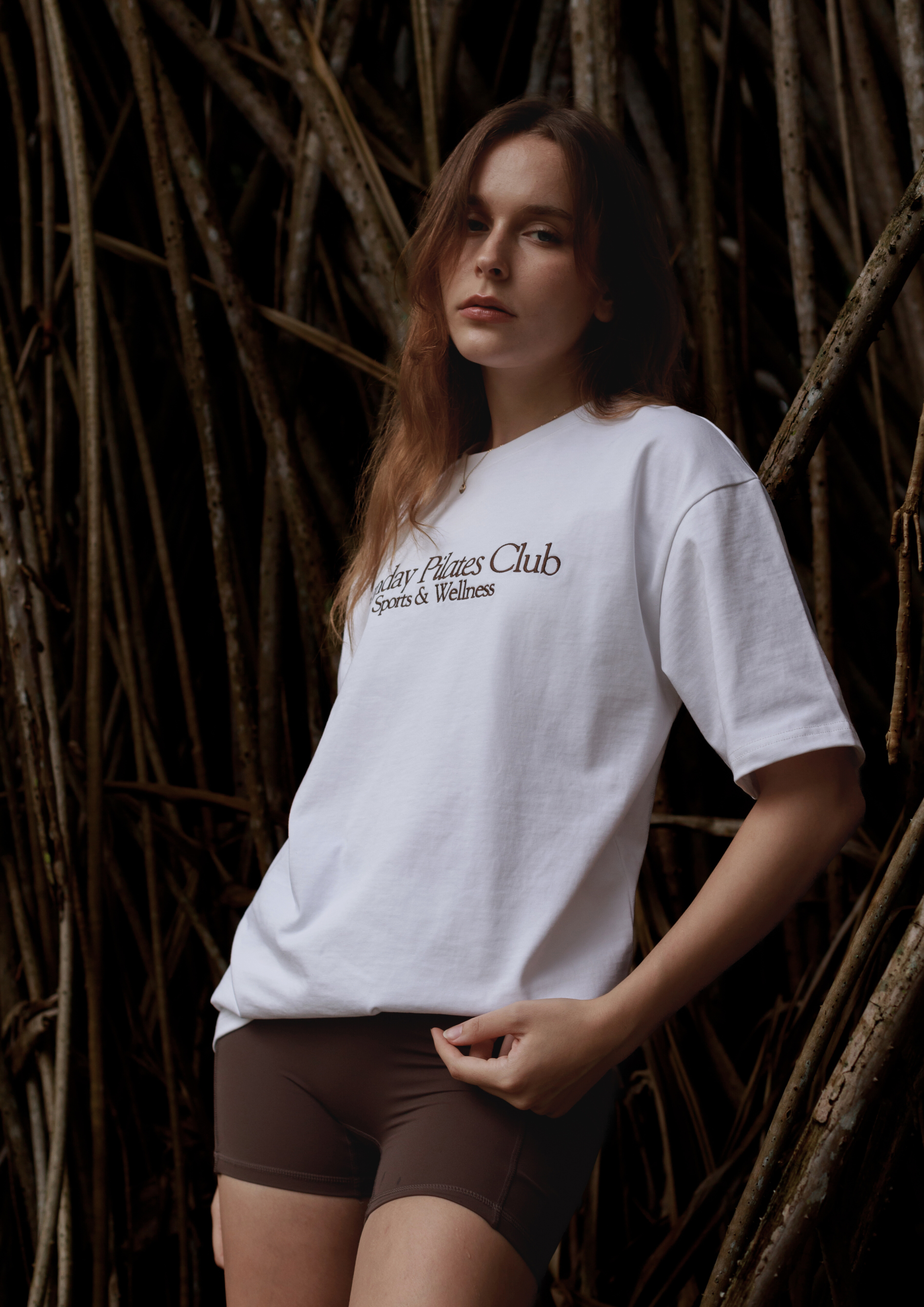 Wellness T-shirt in Chalk