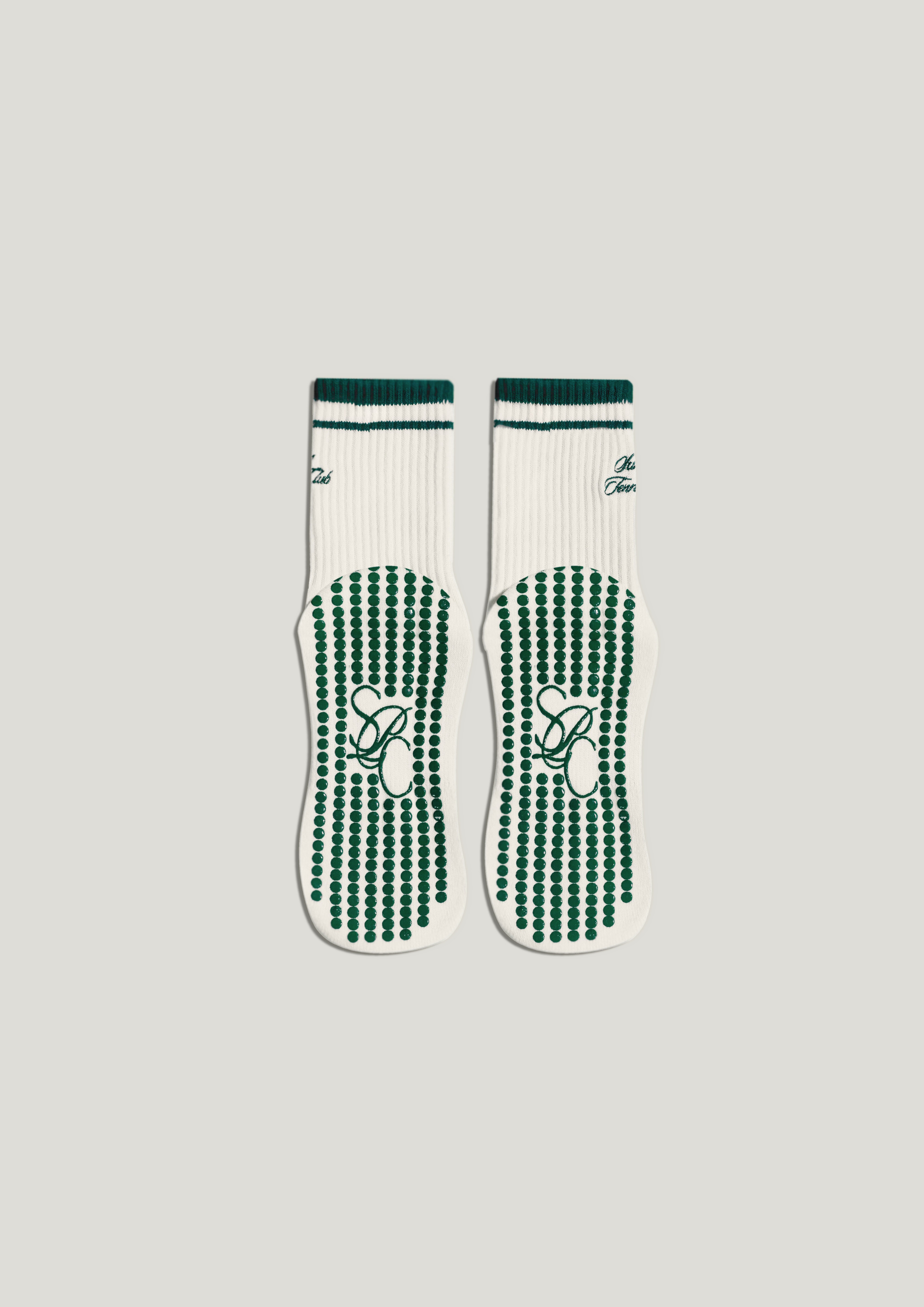 Pilates Grip Socks in Alabaster