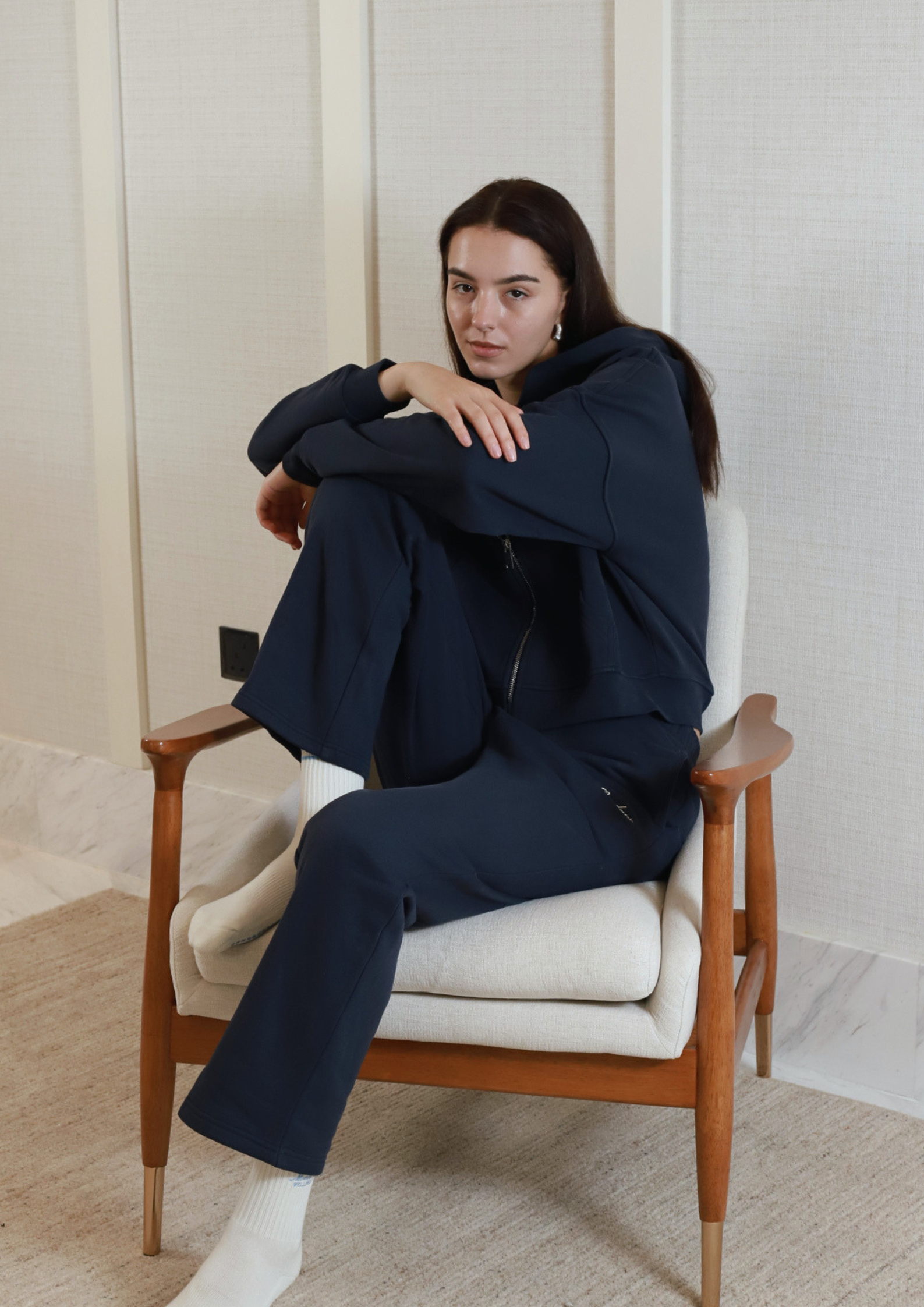 Sundays 100% Cotton Sweatpants in Royale Blue