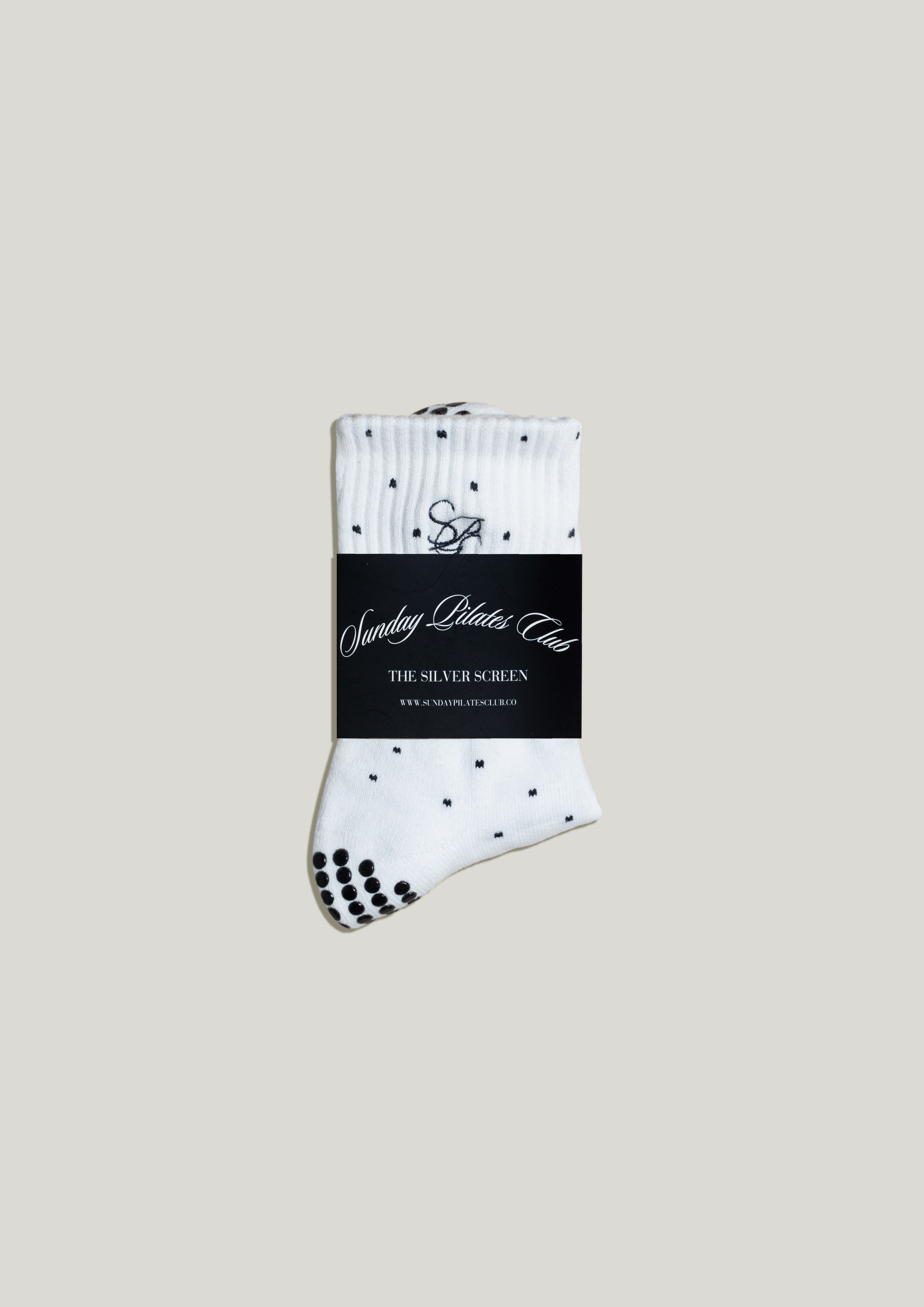 Pilates Grip Socks in Moonriver