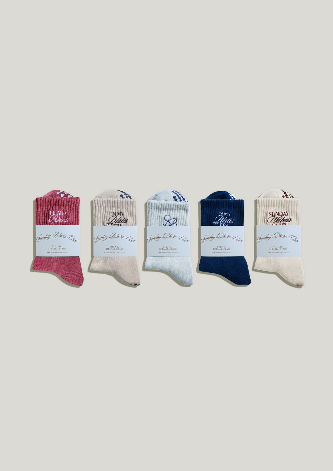 The All-Stars Pilates Grip Socks Gift Set