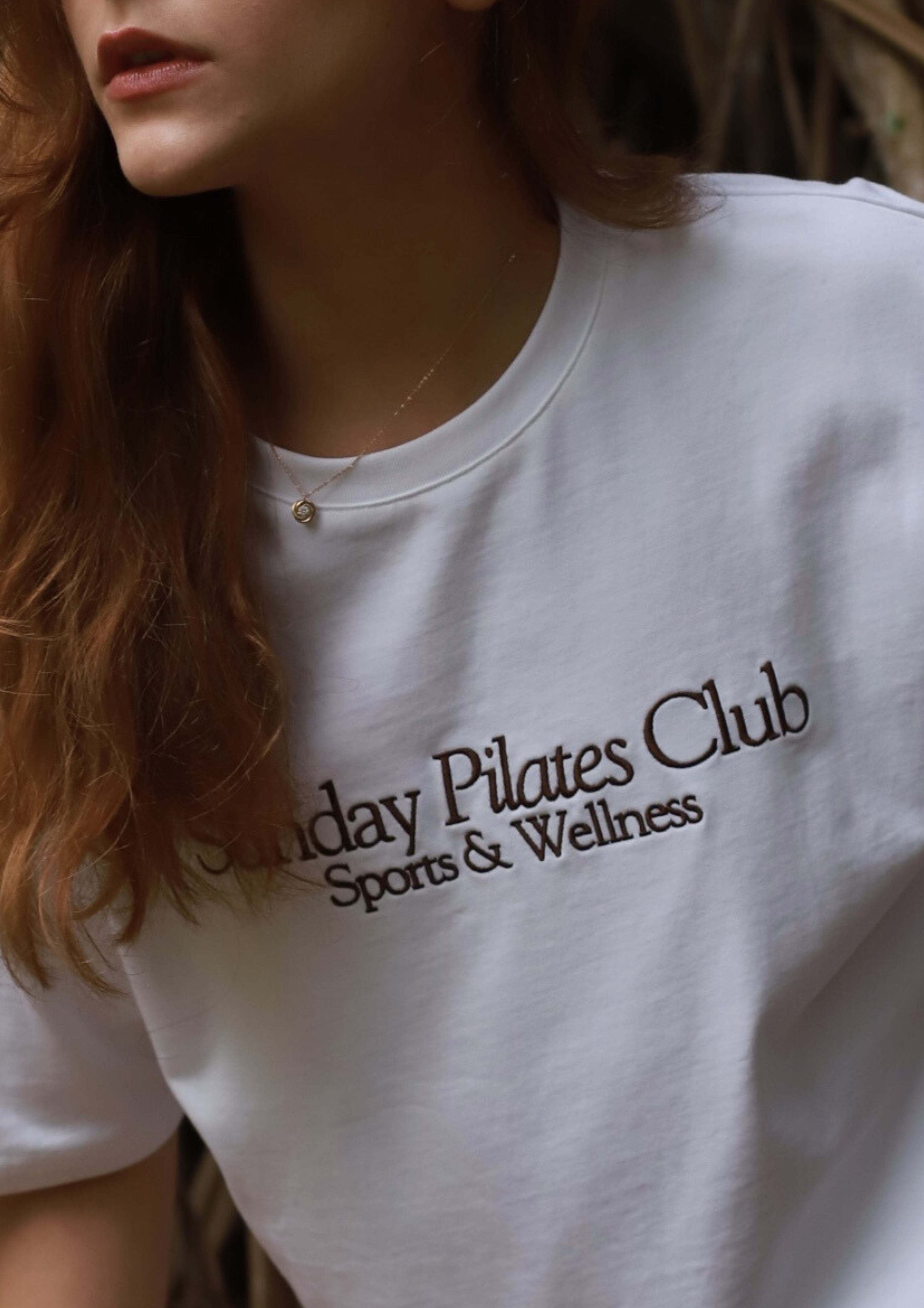 Wellness T-shirt in Chalk