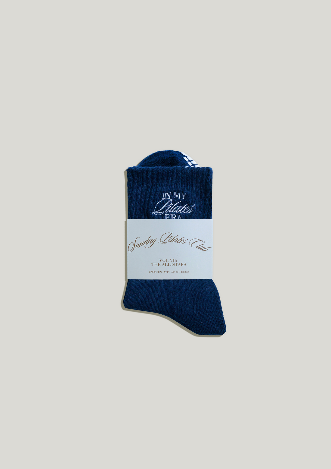 Pilates Grip Socks in Deep Ocean