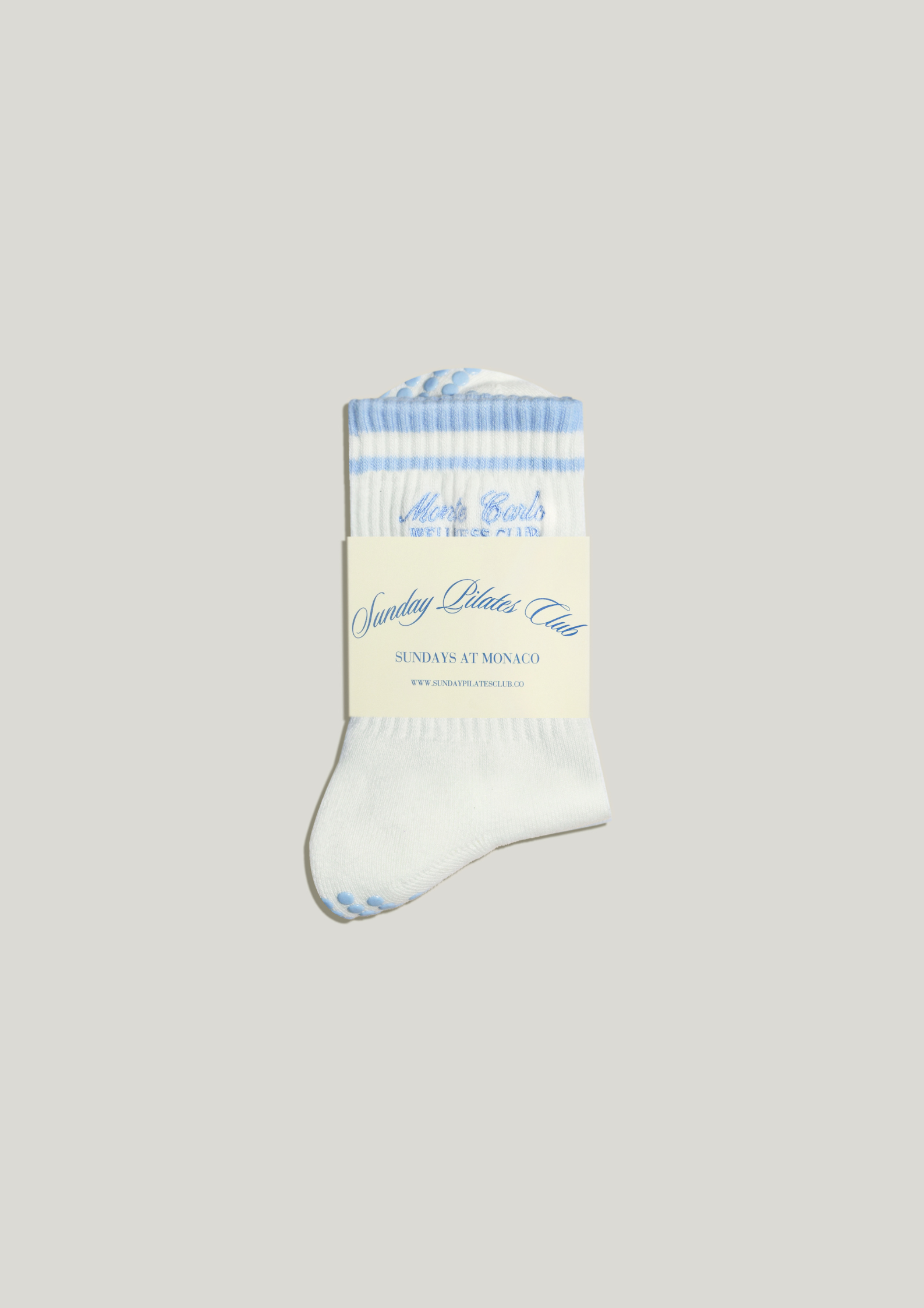 Pilates Grip Socks in Linen