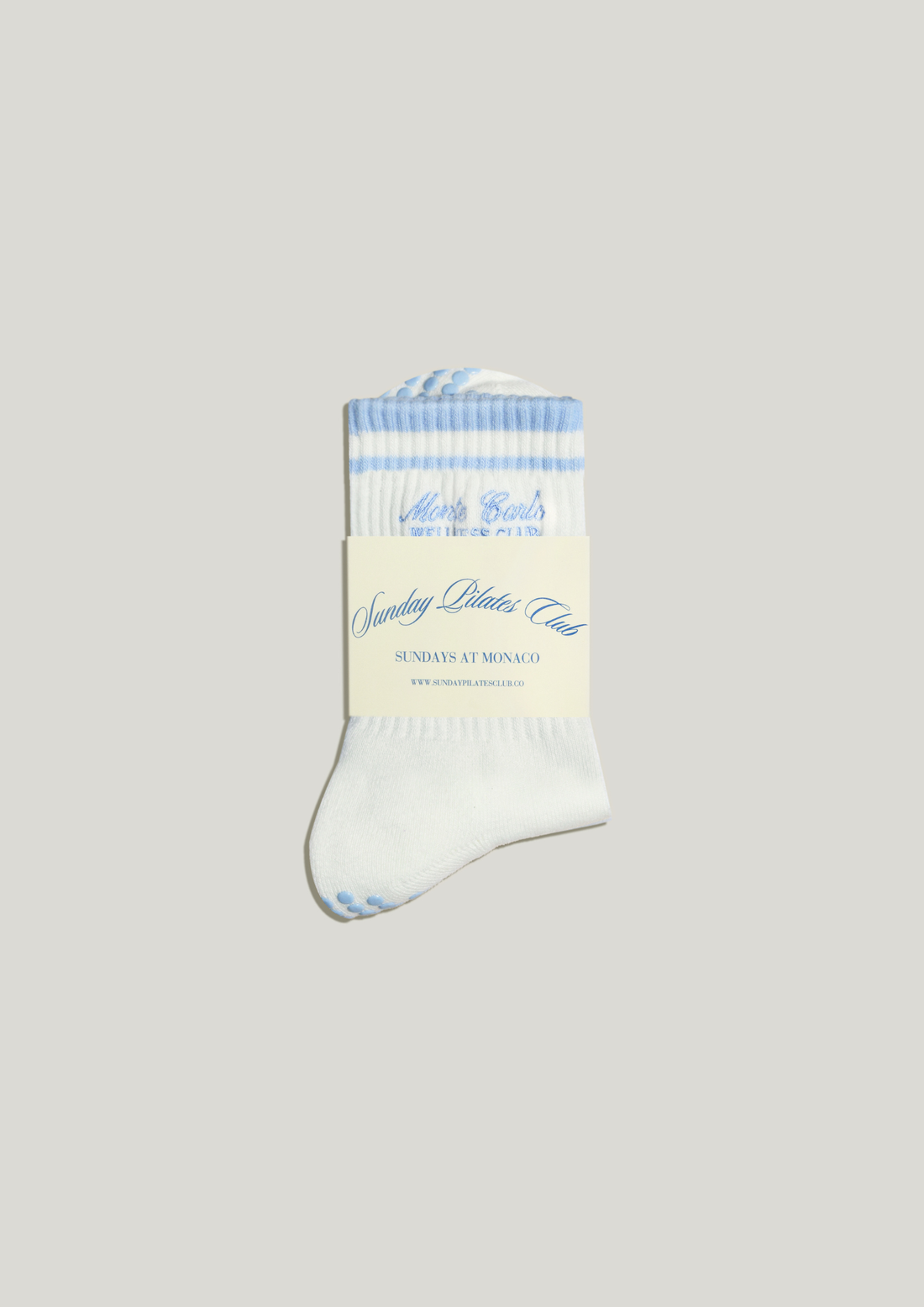 Pilates Grip Socks in Linen