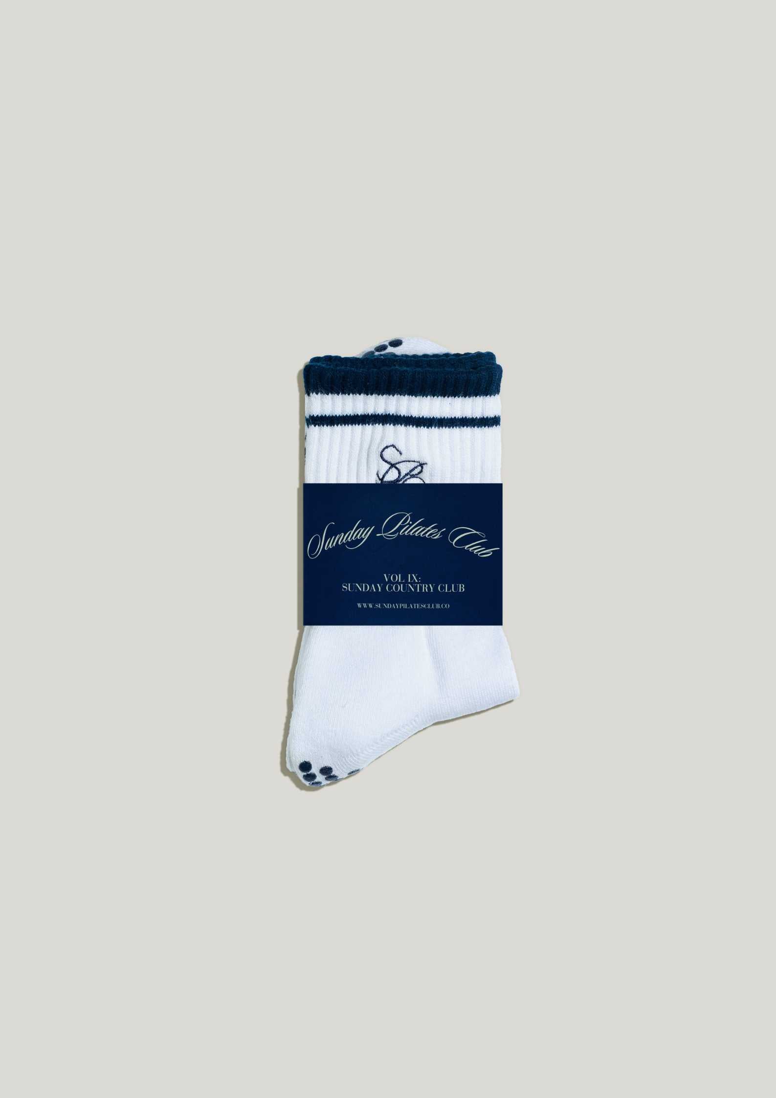 Pilates Grip Socks in Opal