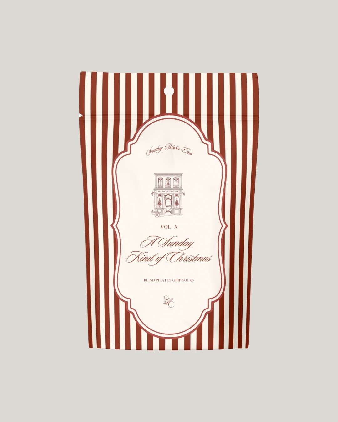 Blind Christmas Pilates Ballet Grip Socks Pack