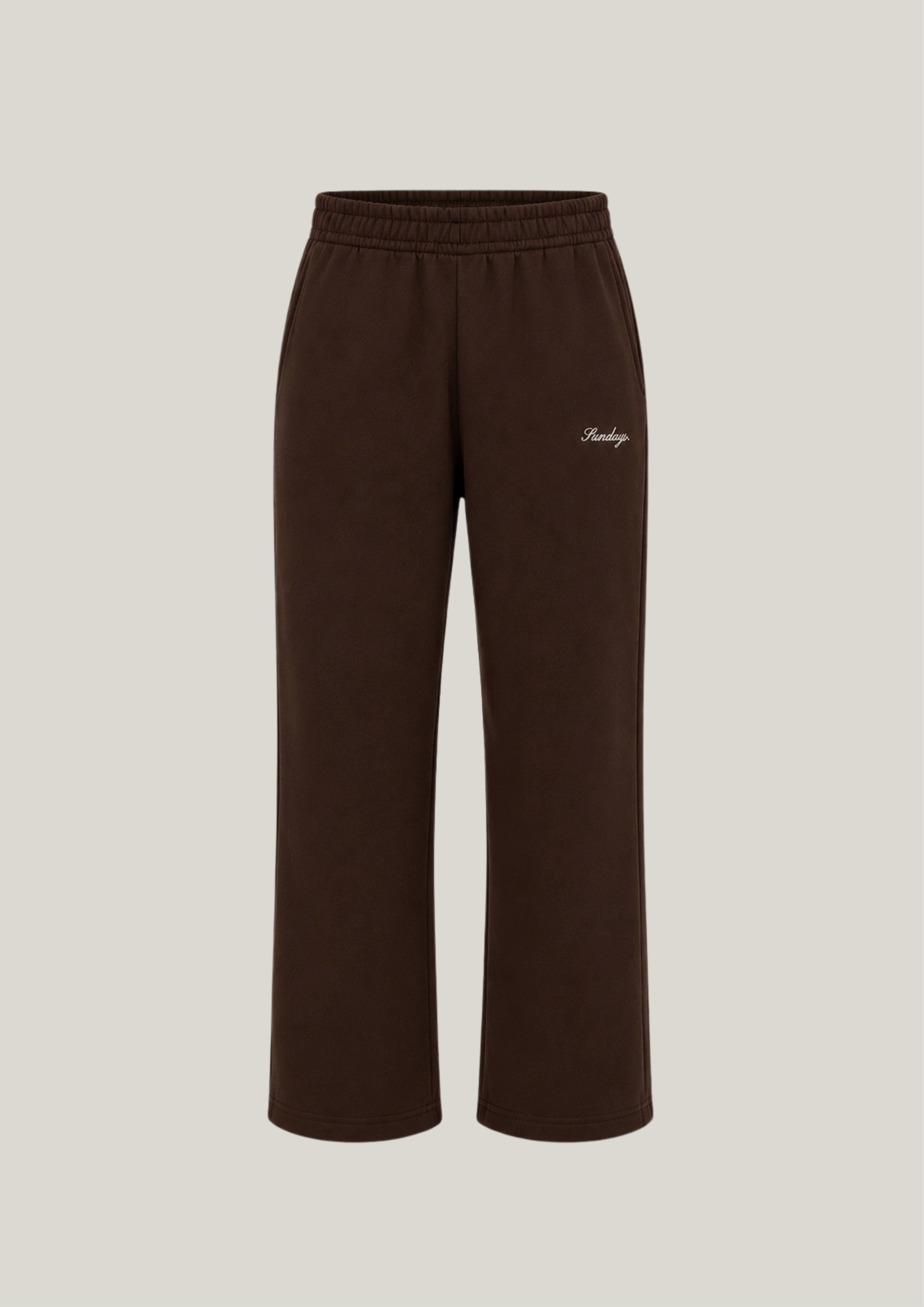 Sundays 100% Cotton Sweatpants in Bourbon
