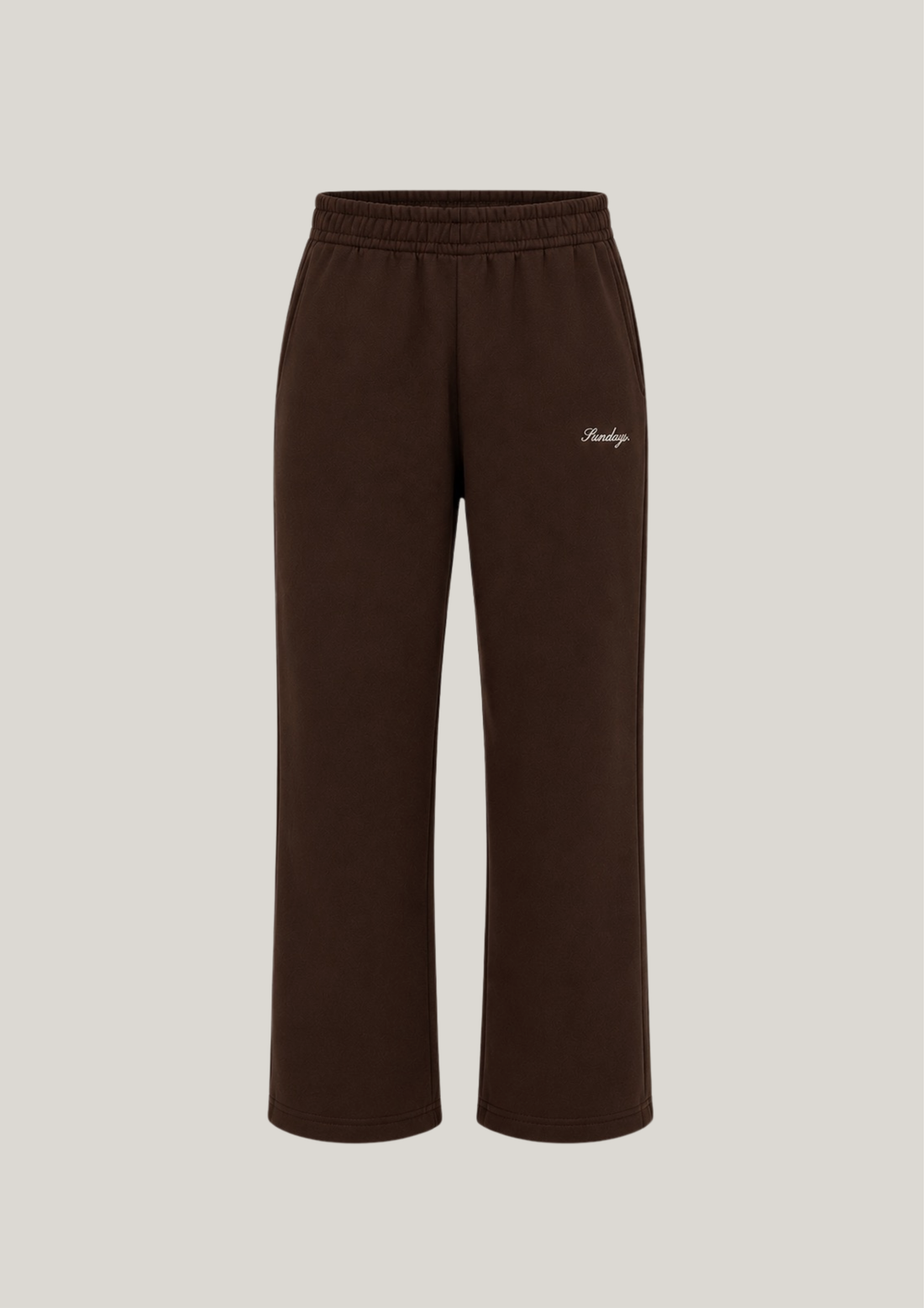 Sundays 100% Cotton Sweatpants in Bourbon
