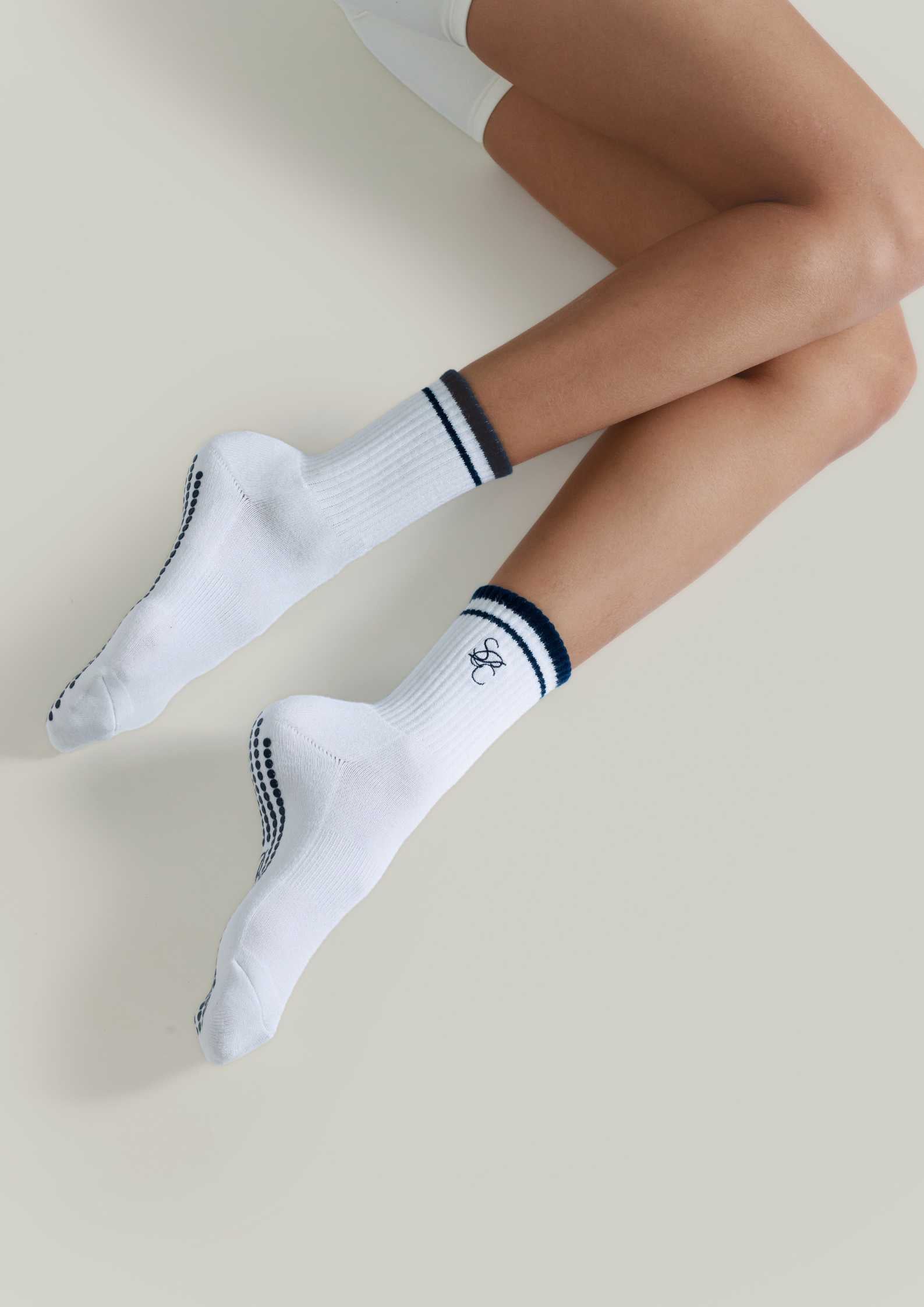 Pilates Grip Socks in Opal