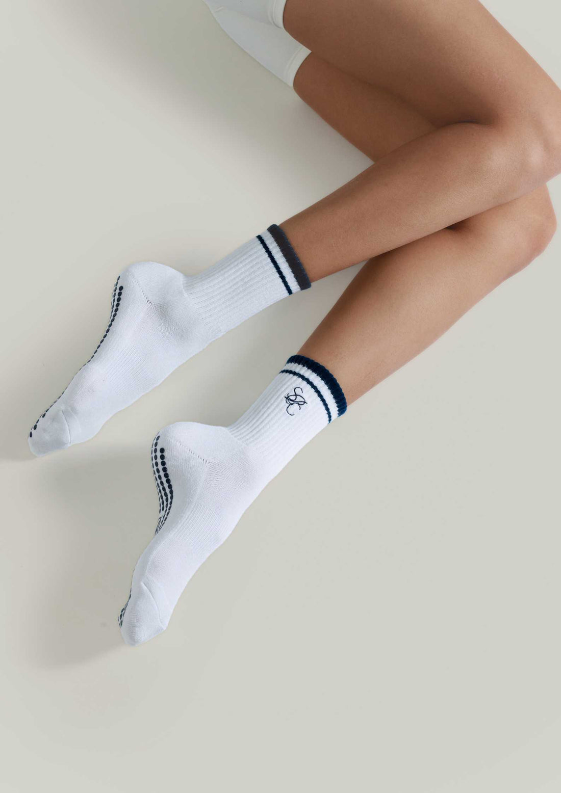 Pilates Grip Socks in Opal