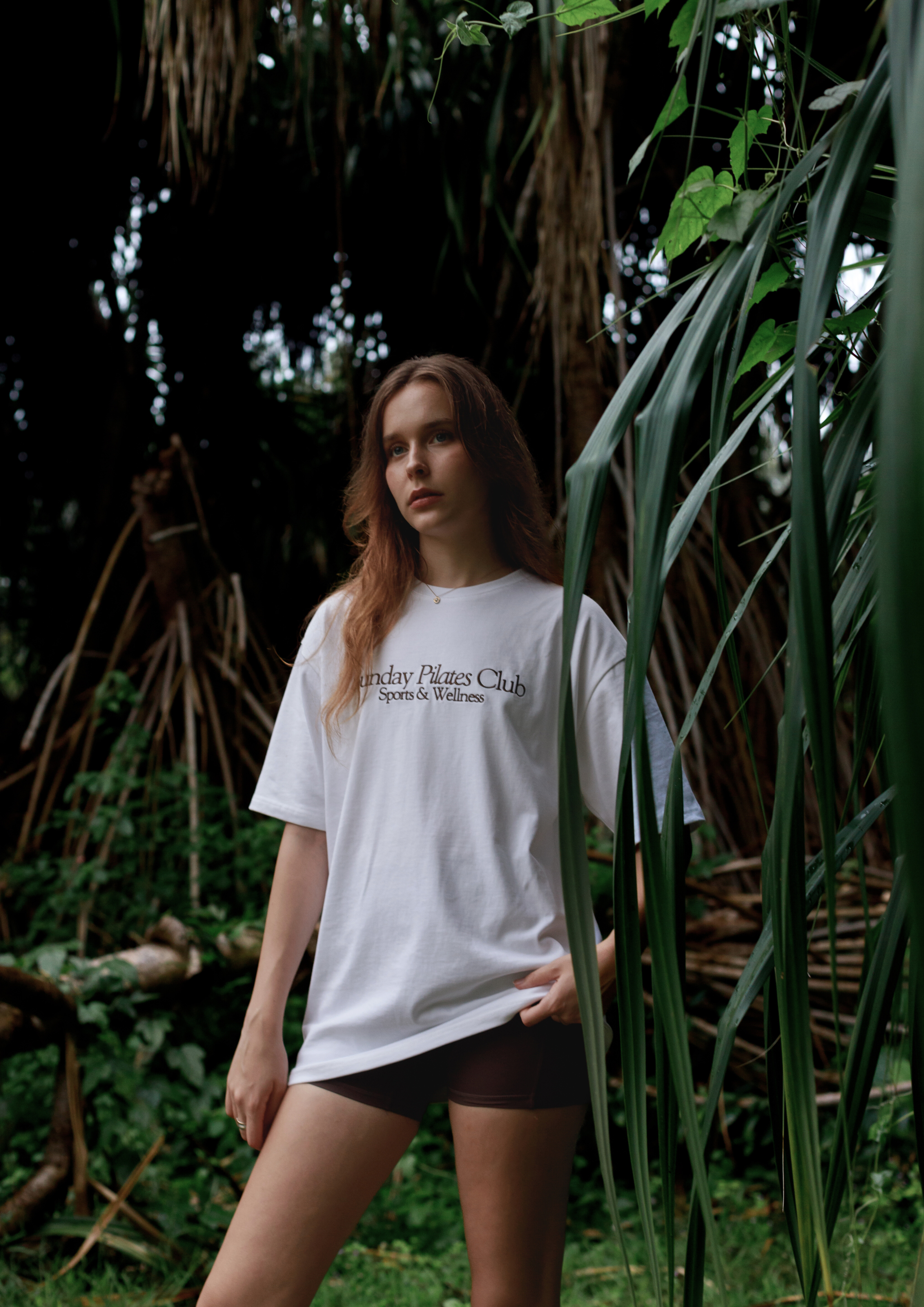 Wellness T-shirt in Chalk