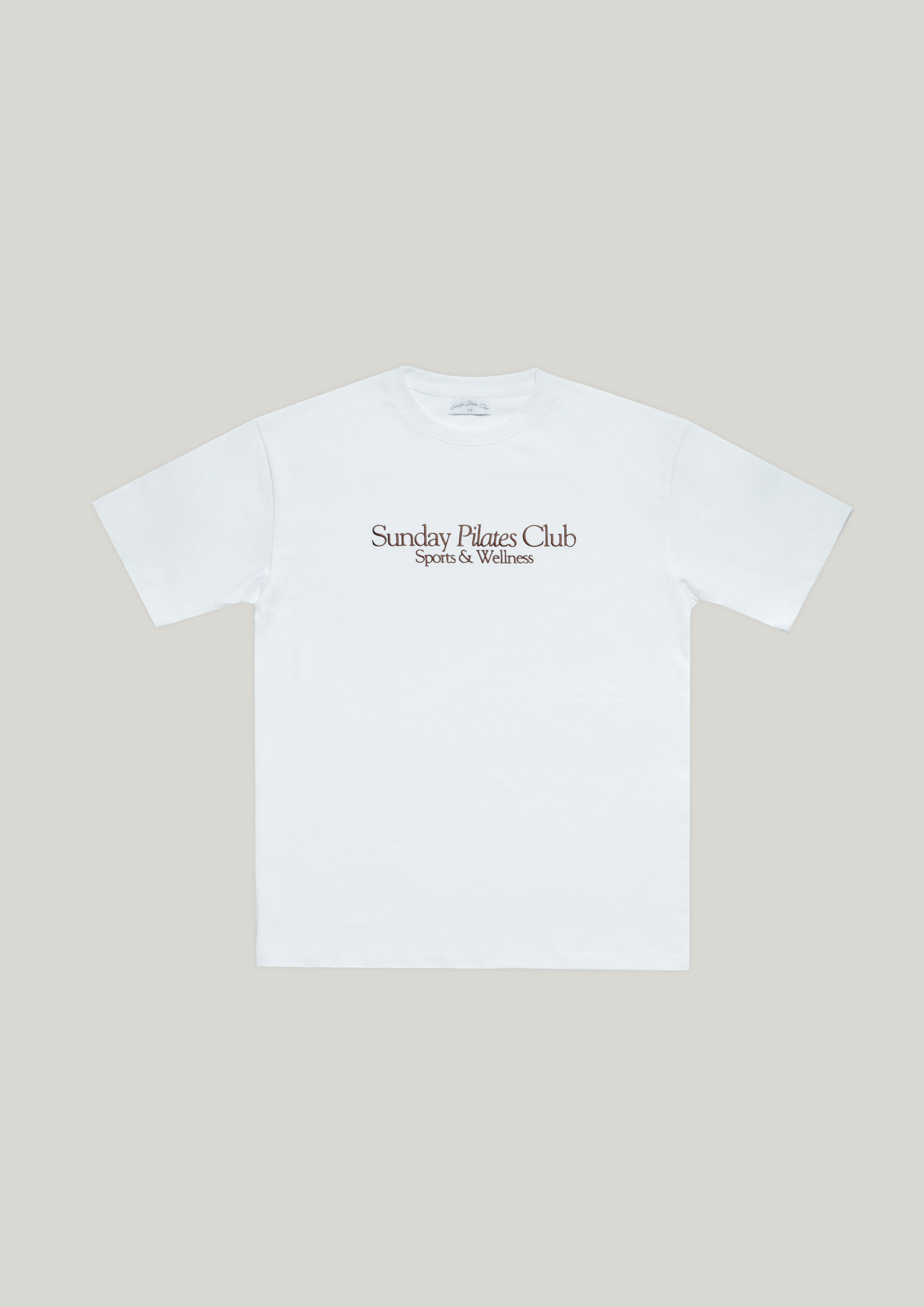 Wellness T-shirt in Chalk