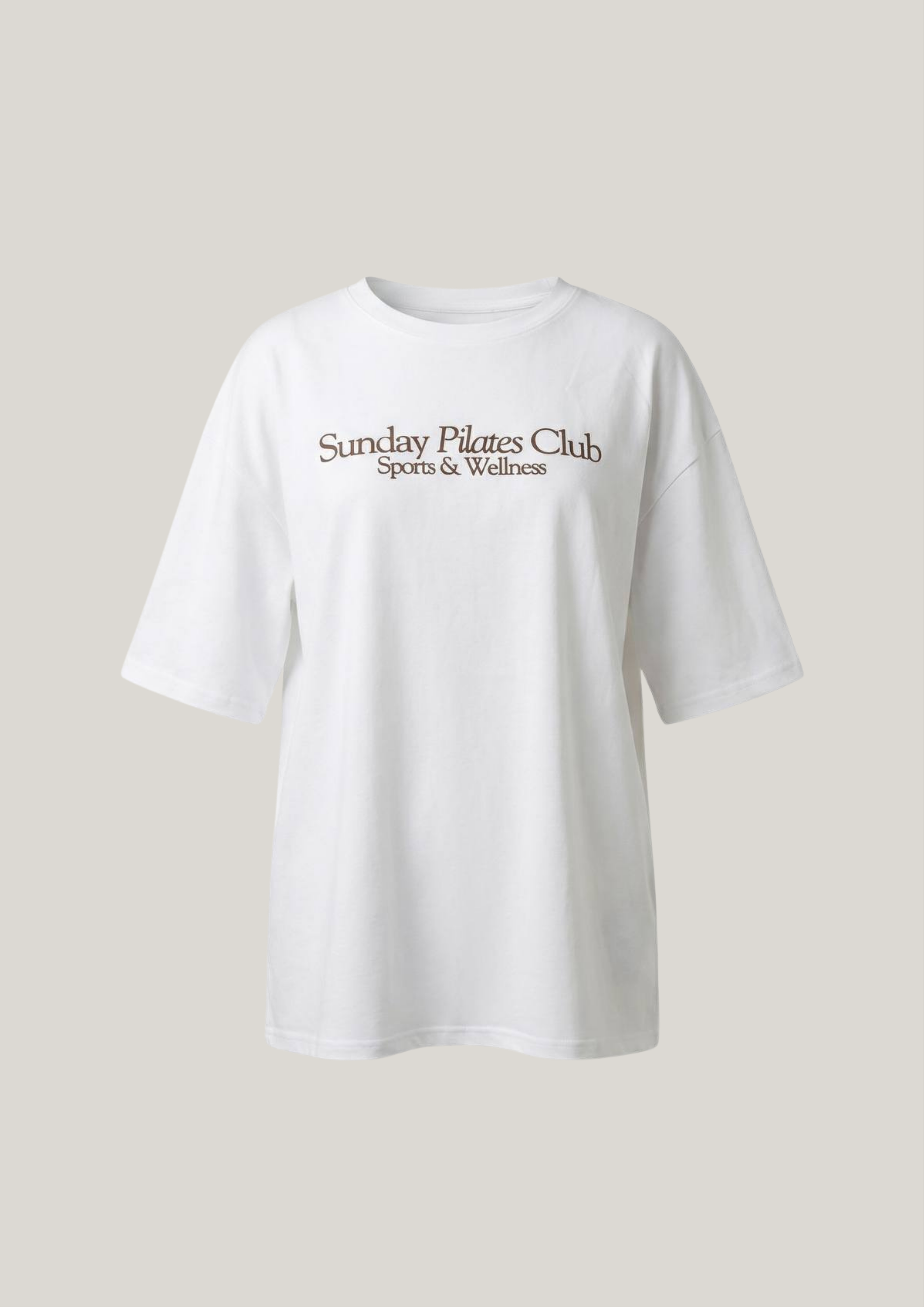 Wellness T-shirt in Chalk