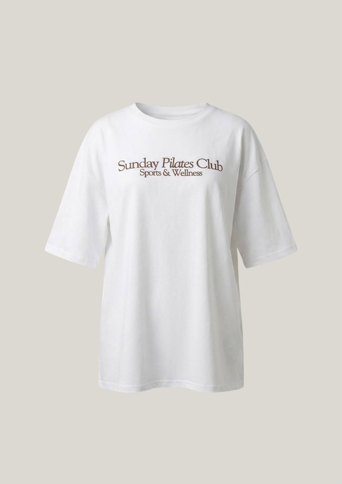 Wellness T-shirt in Chalk